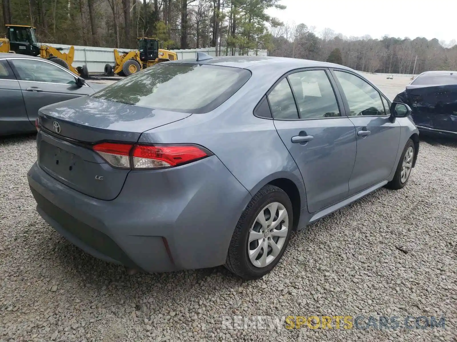 4 Photograph of a damaged car JTDEPMAE7MJ125399 TOYOTA COROLLA 2021