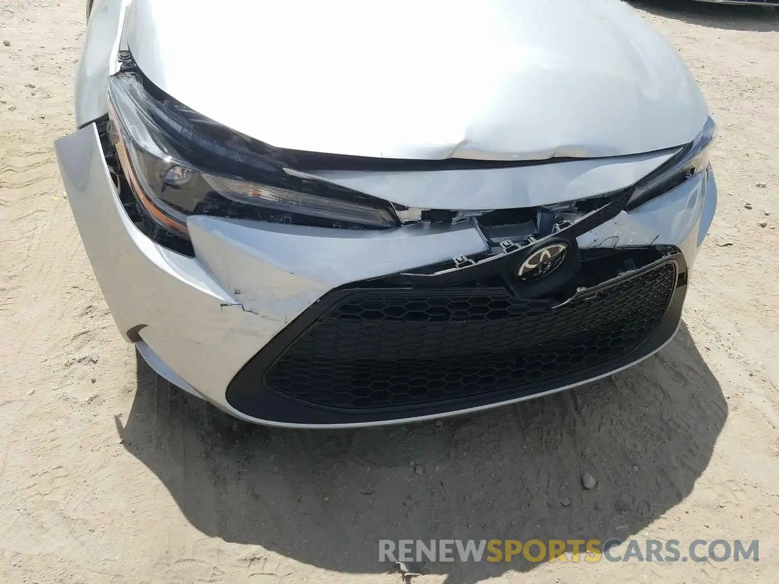 9 Photograph of a damaged car JTDEPMAE7MJ125483 TOYOTA COROLLA 2021