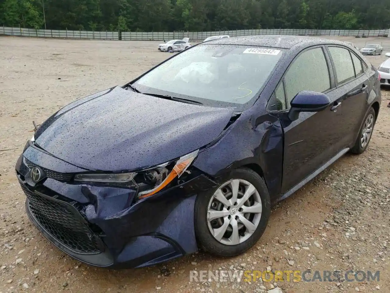 2 Photograph of a damaged car JTDEPMAE7MJ125645 TOYOTA COROLLA 2021