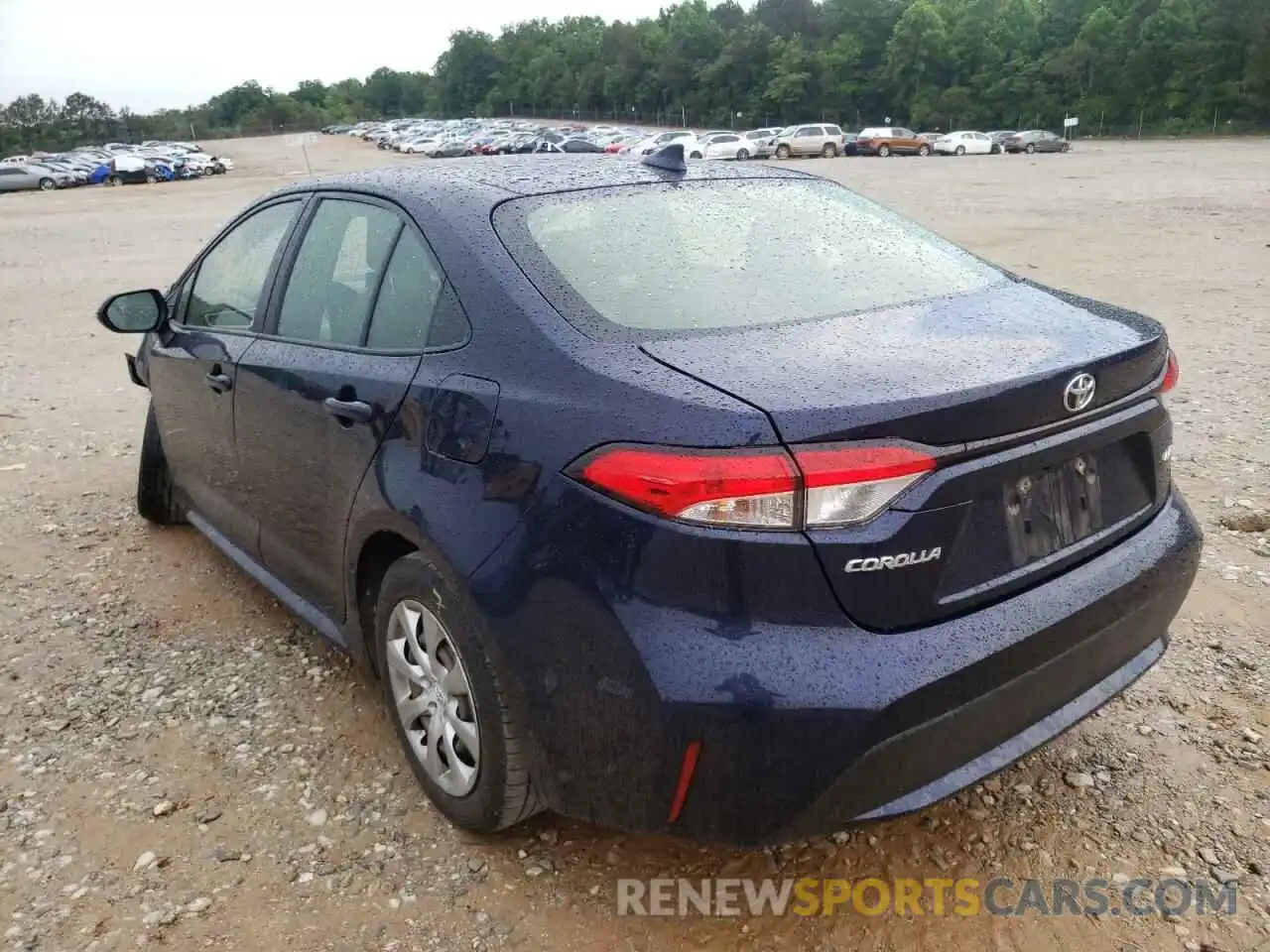 3 Photograph of a damaged car JTDEPMAE7MJ125645 TOYOTA COROLLA 2021