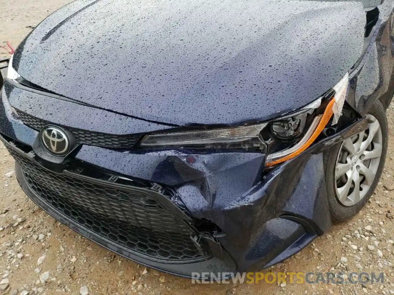 9 Photograph of a damaged car JTDEPMAE7MJ125645 TOYOTA COROLLA 2021