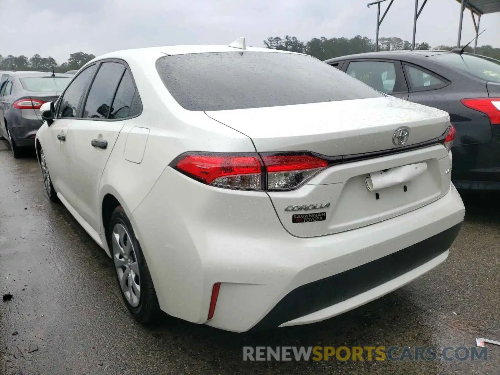 3 Photograph of a damaged car JTDEPMAE7MJ127167 TOYOTA COROLLA 2021