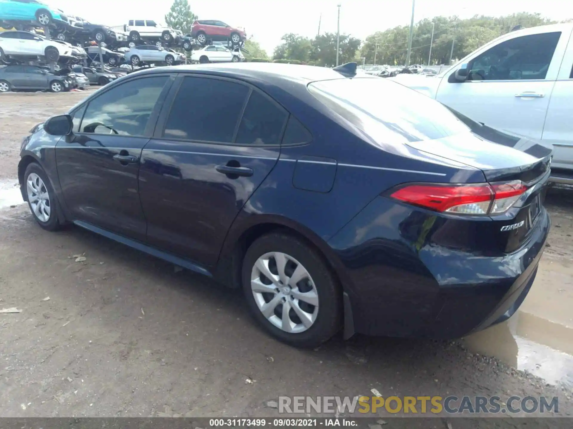 3 Photograph of a damaged car JTDEPMAE7MJ127699 TOYOTA COROLLA 2021