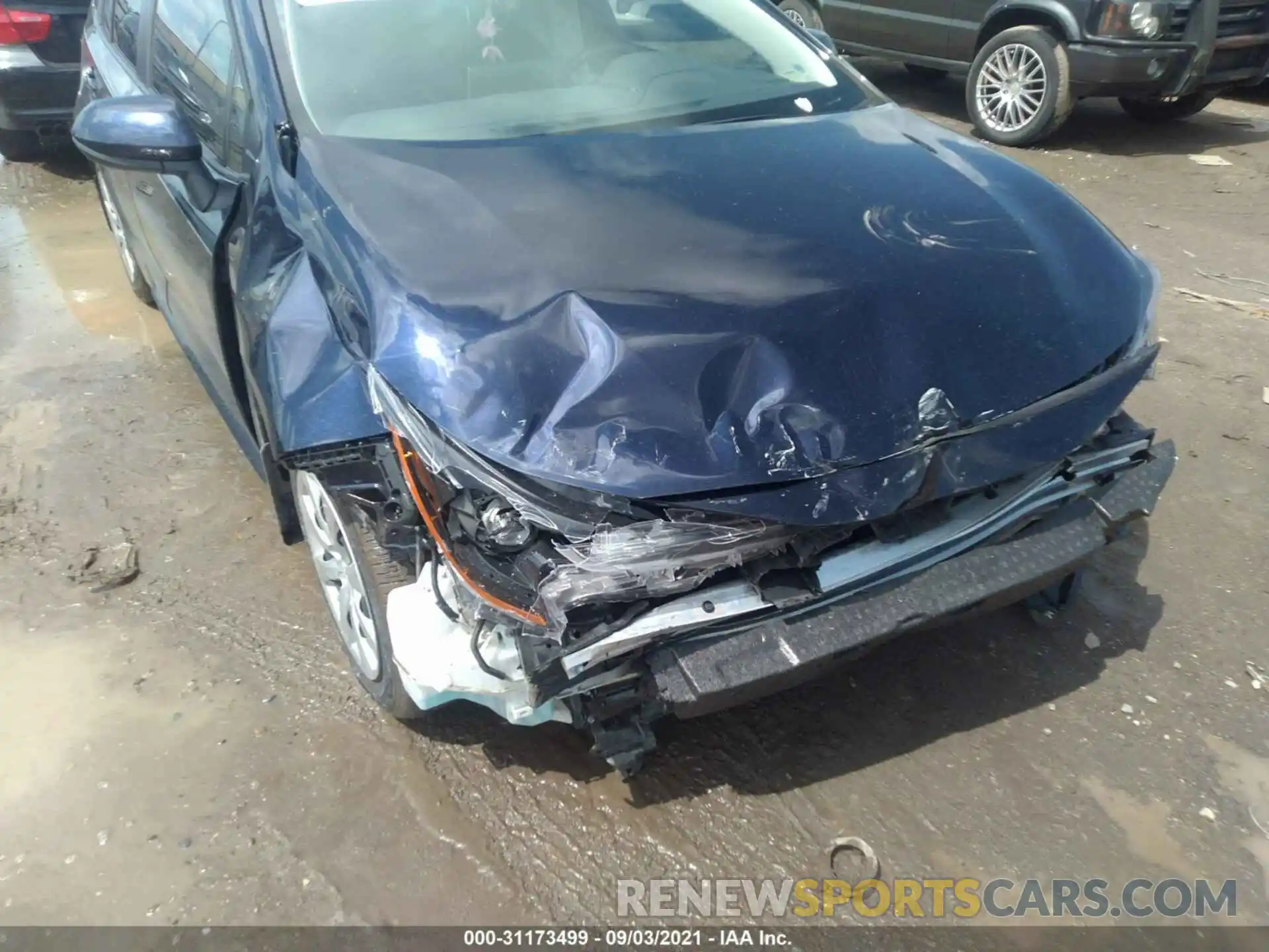 6 Photograph of a damaged car JTDEPMAE7MJ127699 TOYOTA COROLLA 2021