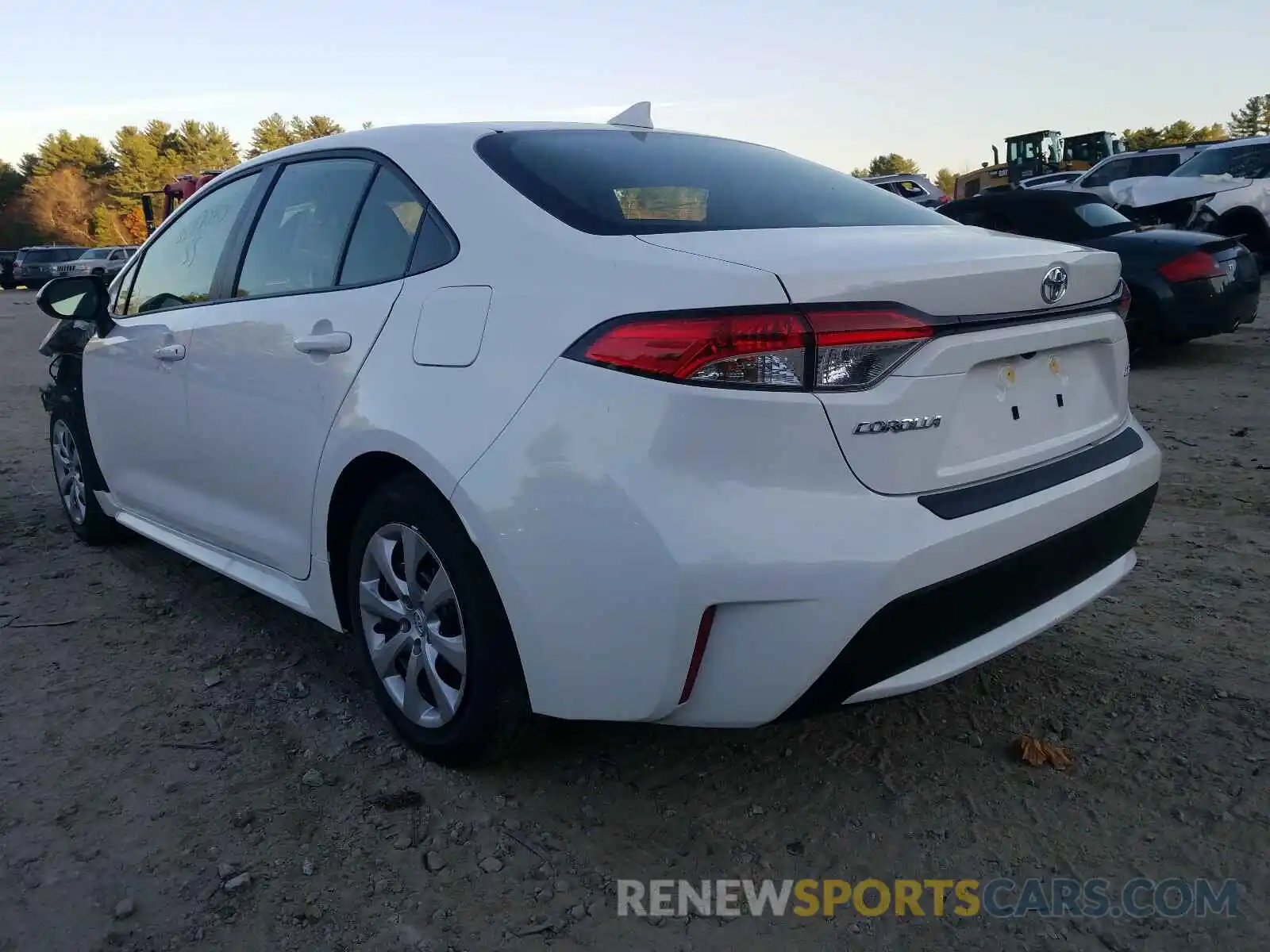 3 Photograph of a damaged car JTDEPMAE7MJ129498 TOYOTA COROLLA 2021