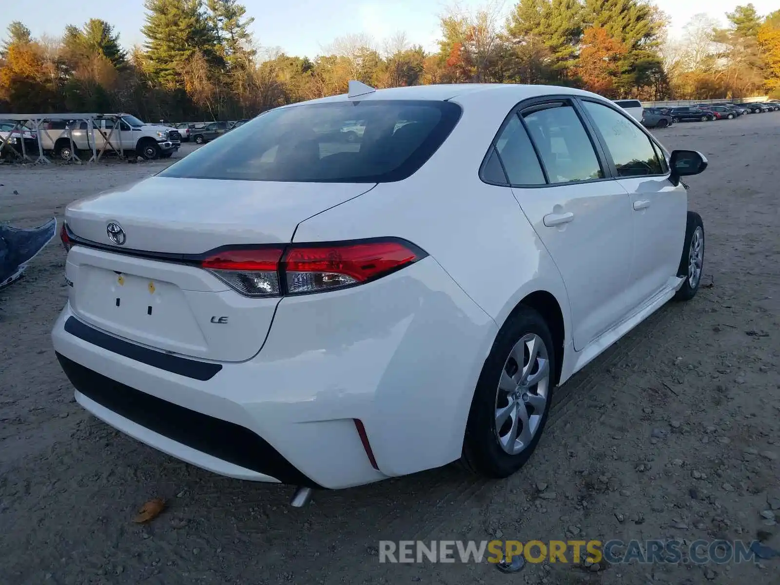 4 Photograph of a damaged car JTDEPMAE7MJ129498 TOYOTA COROLLA 2021