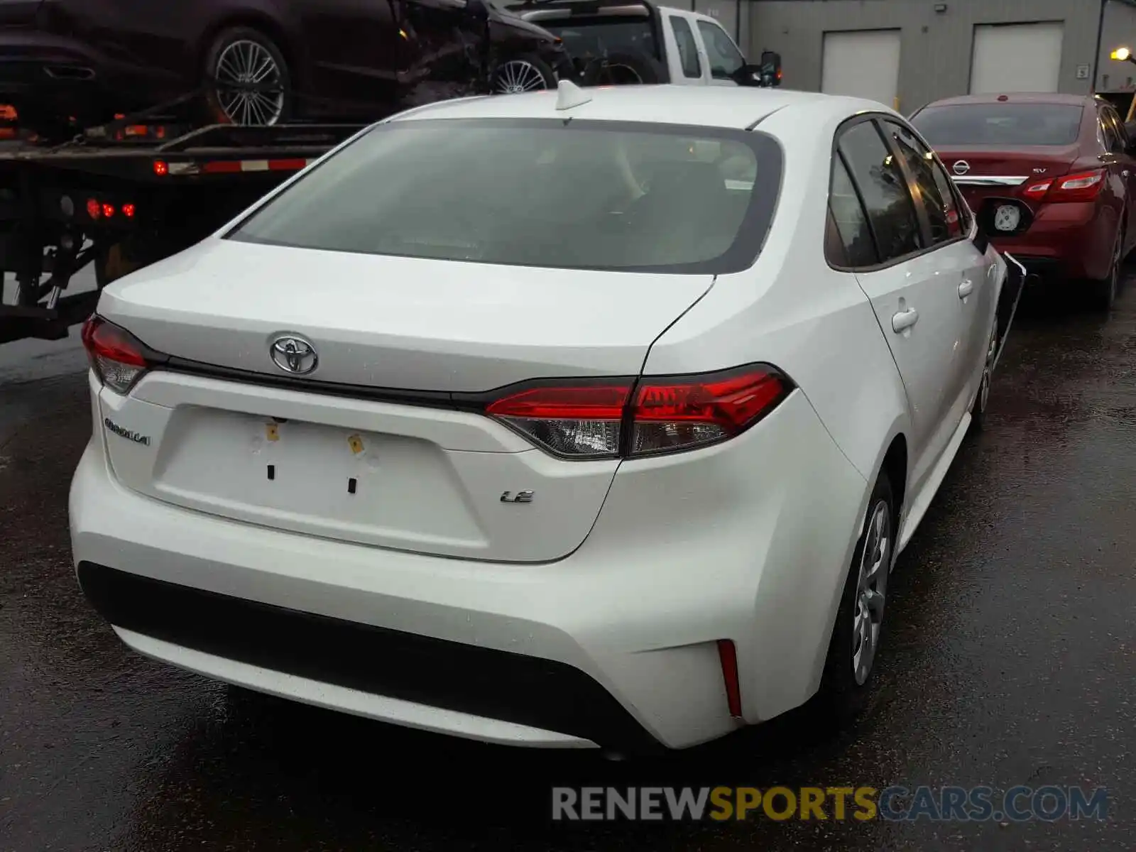 4 Photograph of a damaged car JTDEPMAE7MJ131283 TOYOTA COROLLA 2021