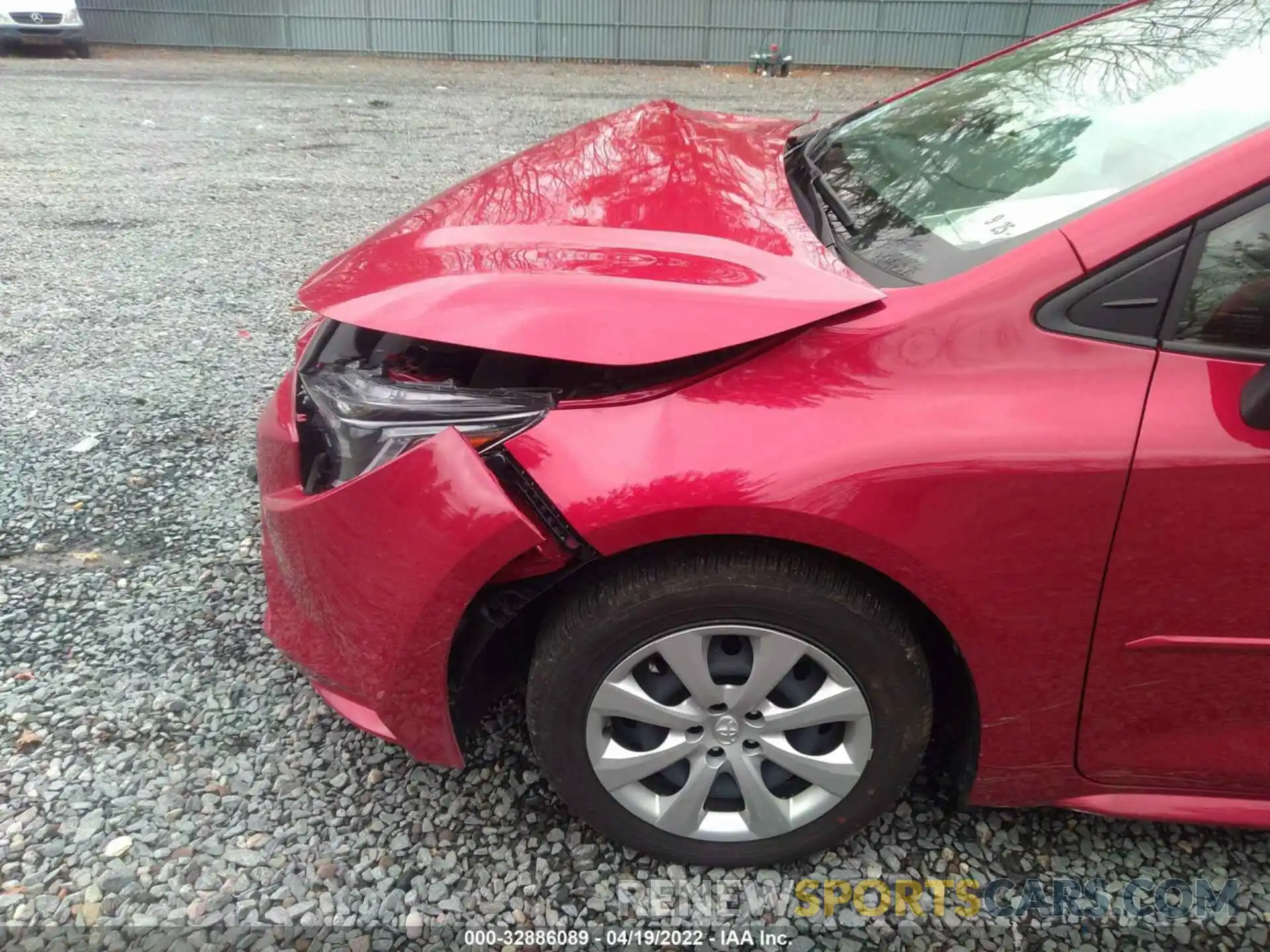 12 Photograph of a damaged car JTDEPMAE7MJ134233 TOYOTA COROLLA 2021