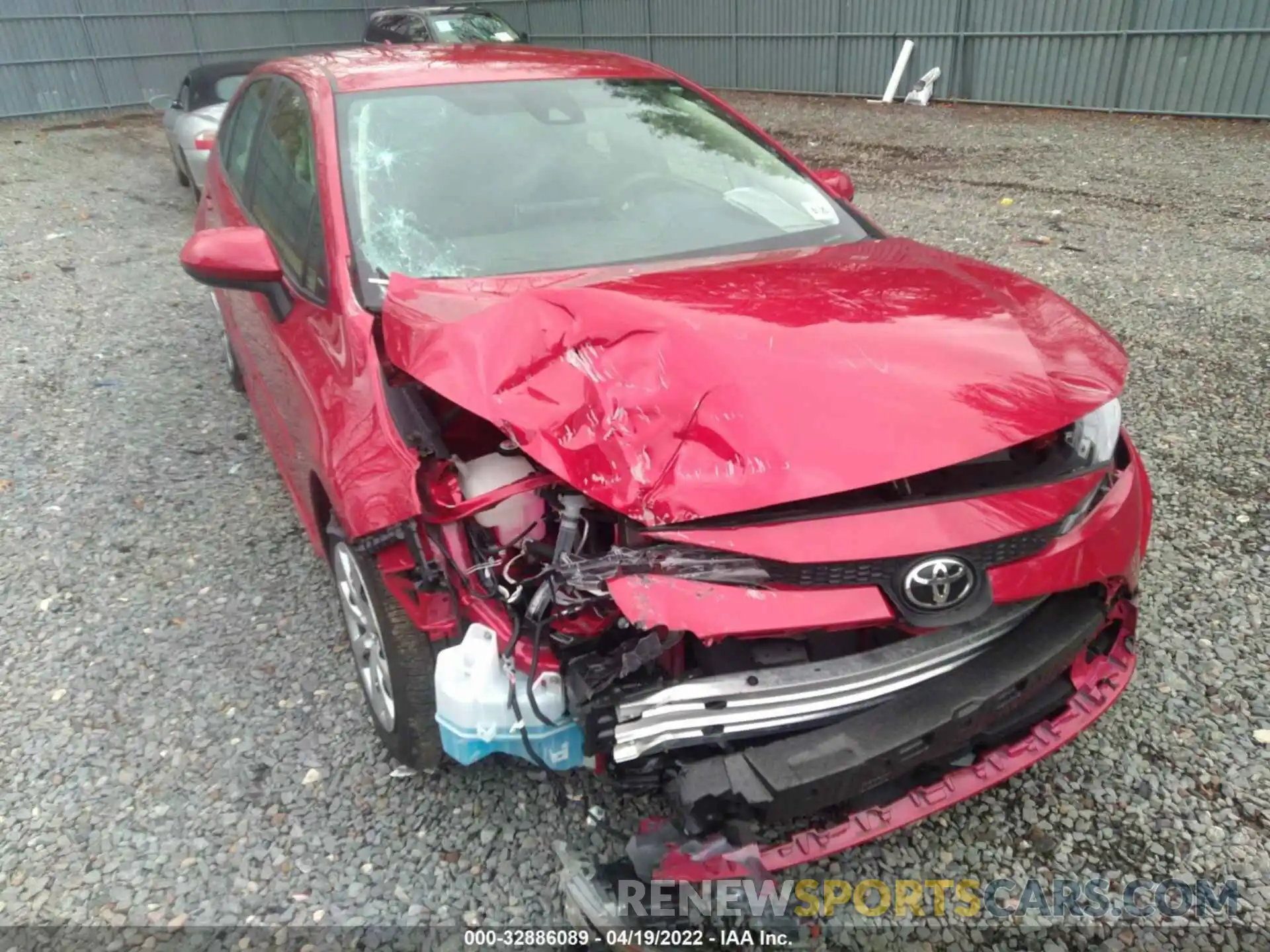 6 Photograph of a damaged car JTDEPMAE7MJ134233 TOYOTA COROLLA 2021