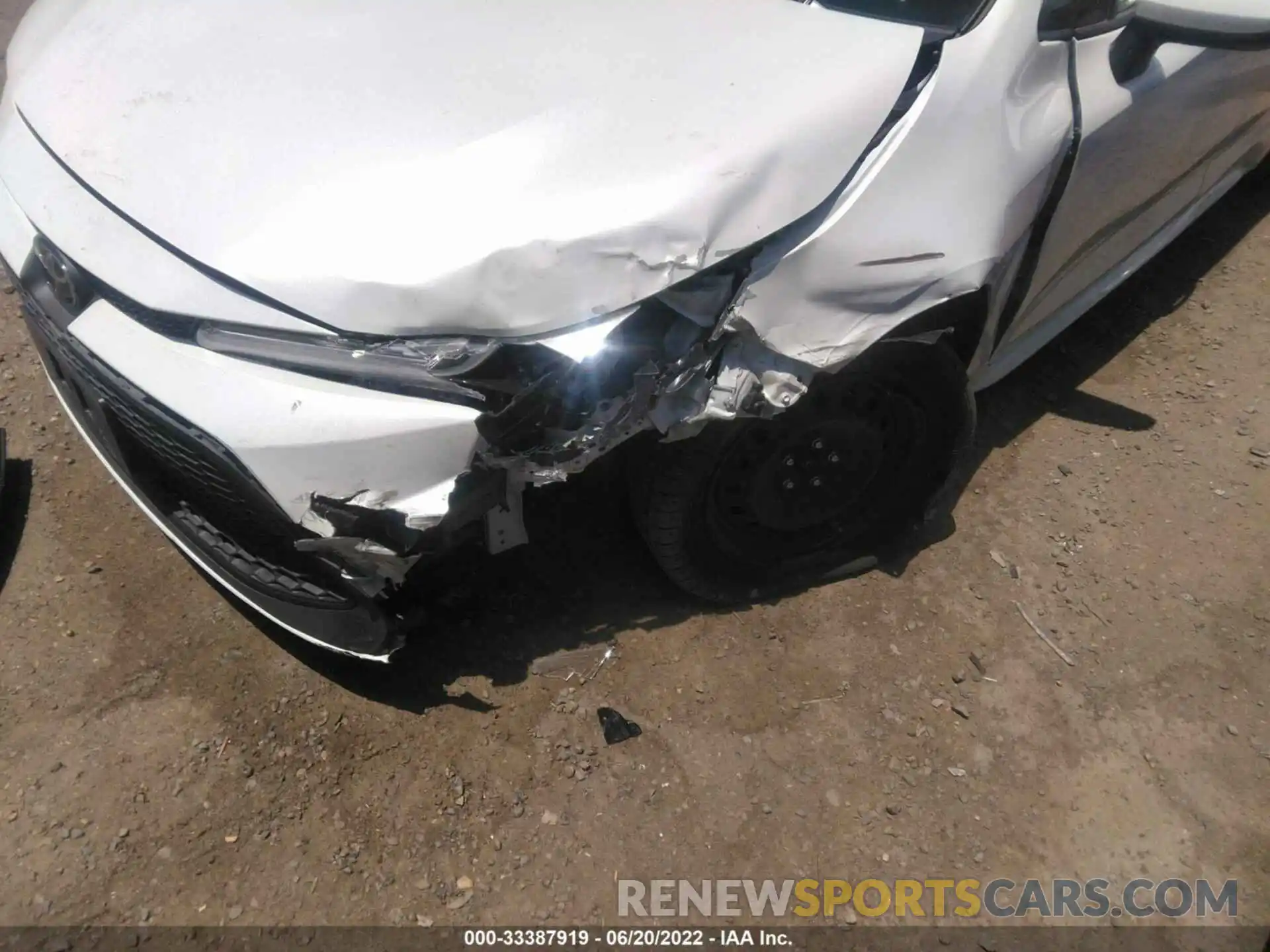 6 Photograph of a damaged car JTDEPMAE7MJ134569 TOYOTA COROLLA 2021