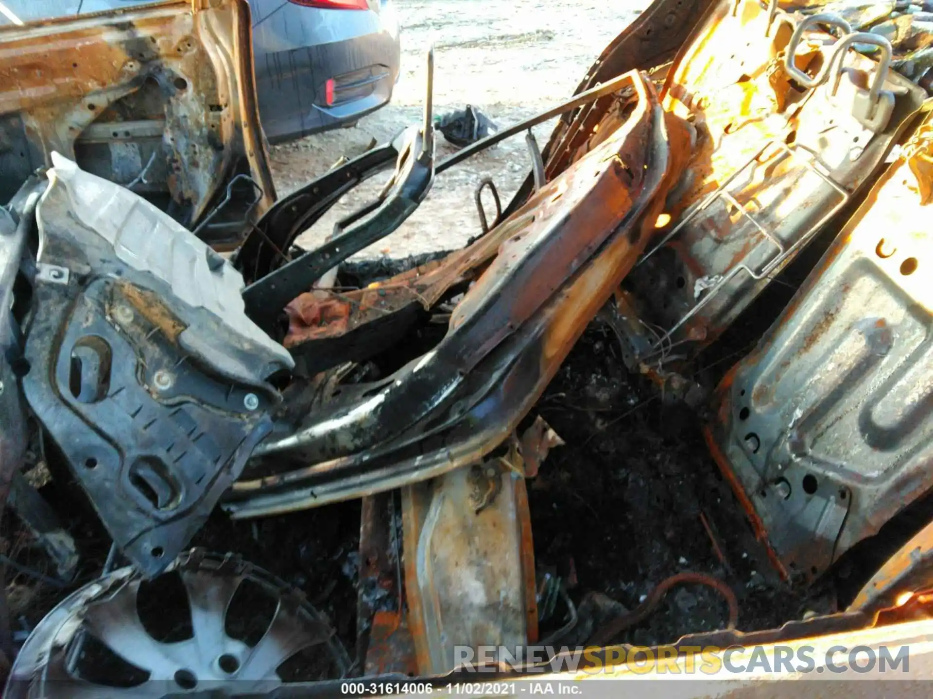 8 Photograph of a damaged car JTDEPMAE7MJ137374 TOYOTA COROLLA 2021