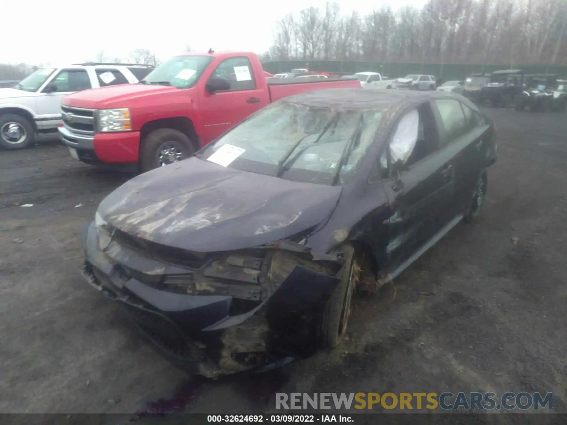 6 Photograph of a damaged car JTDEPMAE7MJ138640 TOYOTA COROLLA 2021