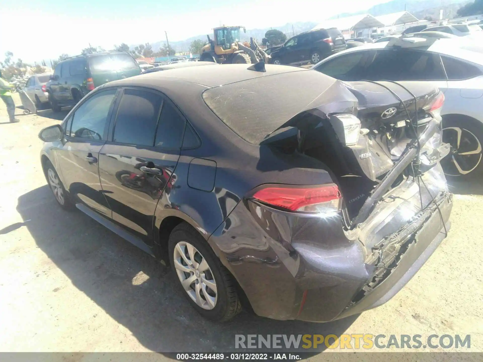 3 Photograph of a damaged car JTDEPMAE7MJ138685 TOYOTA COROLLA 2021