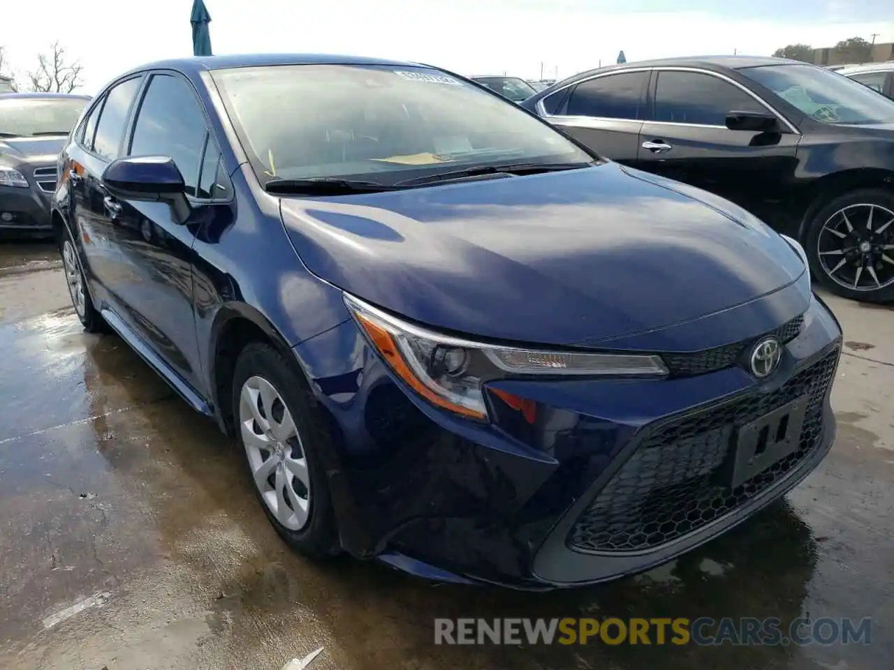 1 Photograph of a damaged car JTDEPMAE7MJ141246 TOYOTA COROLLA 2021