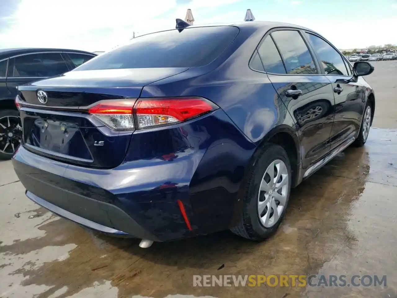 4 Photograph of a damaged car JTDEPMAE7MJ141246 TOYOTA COROLLA 2021