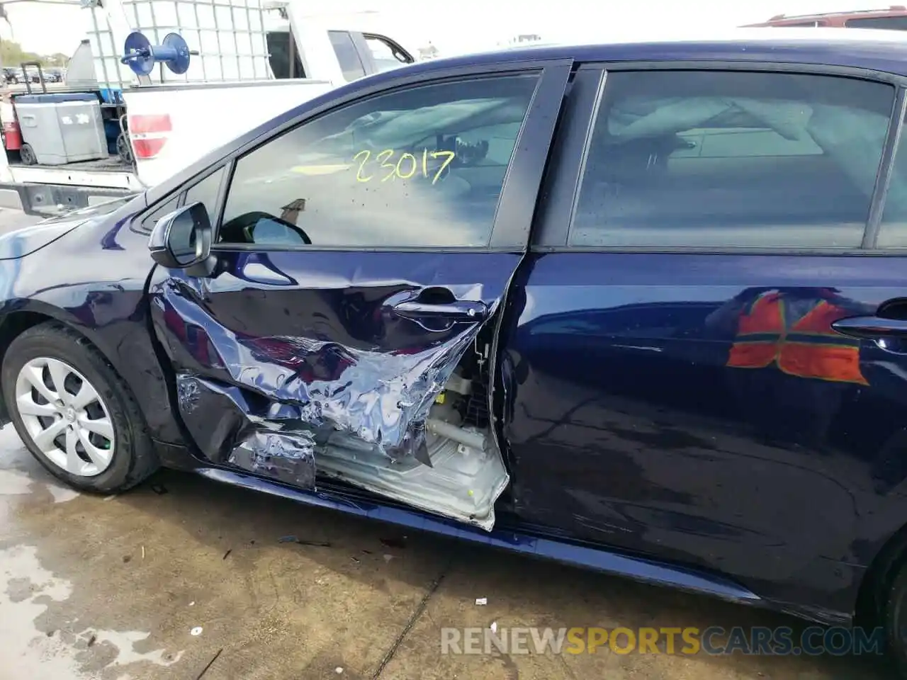 9 Photograph of a damaged car JTDEPMAE7MJ141246 TOYOTA COROLLA 2021