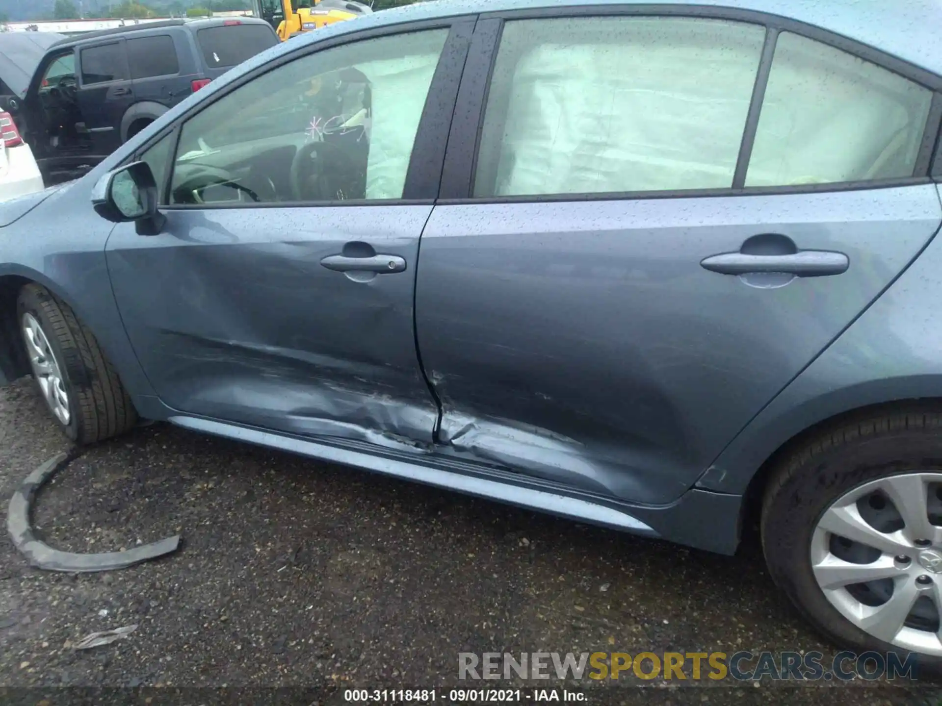 6 Photograph of a damaged car JTDEPMAE7MJ141327 TOYOTA COROLLA 2021