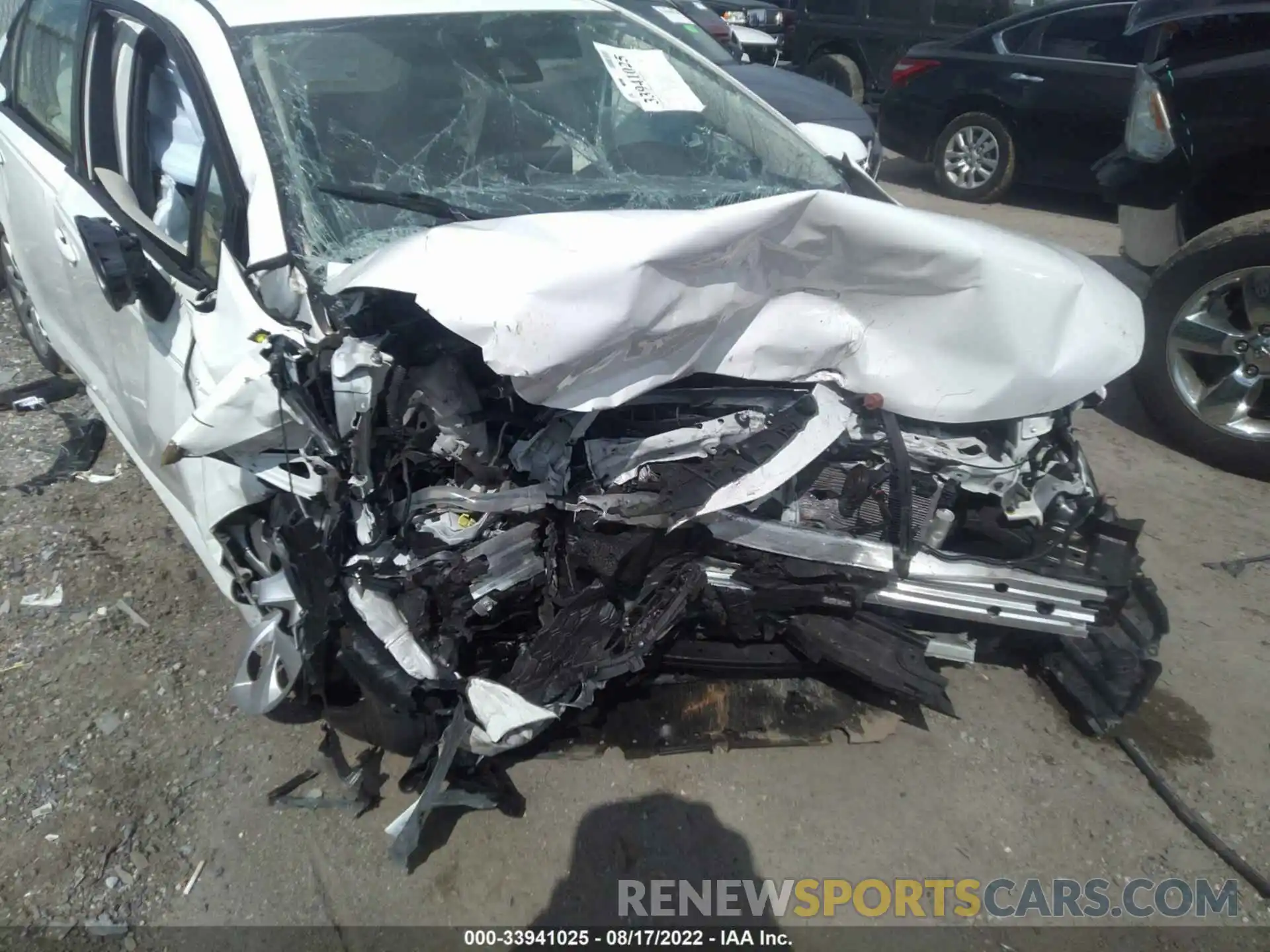 6 Photograph of a damaged car JTDEPMAE7MJ143448 TOYOTA COROLLA 2021