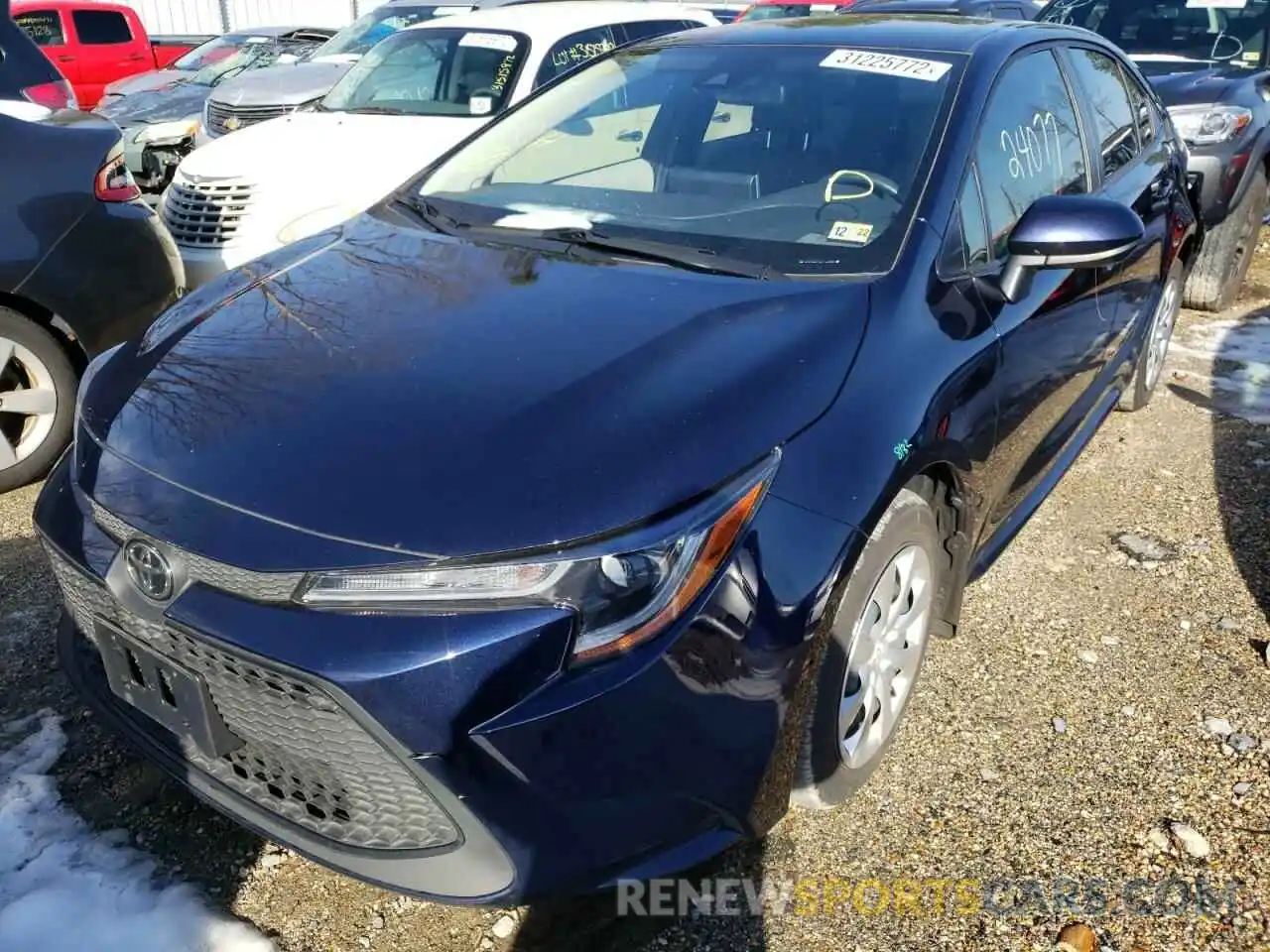 2 Photograph of a damaged car JTDEPMAE7MJ144339 TOYOTA COROLLA 2021