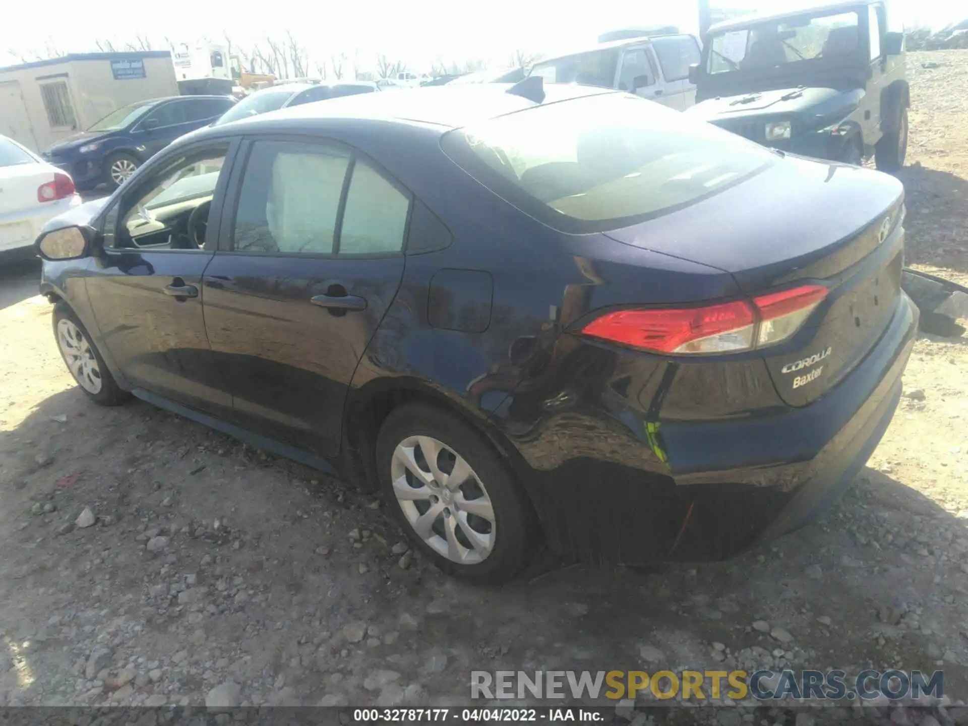 3 Photograph of a damaged car JTDEPMAE7MJ147337 TOYOTA COROLLA 2021