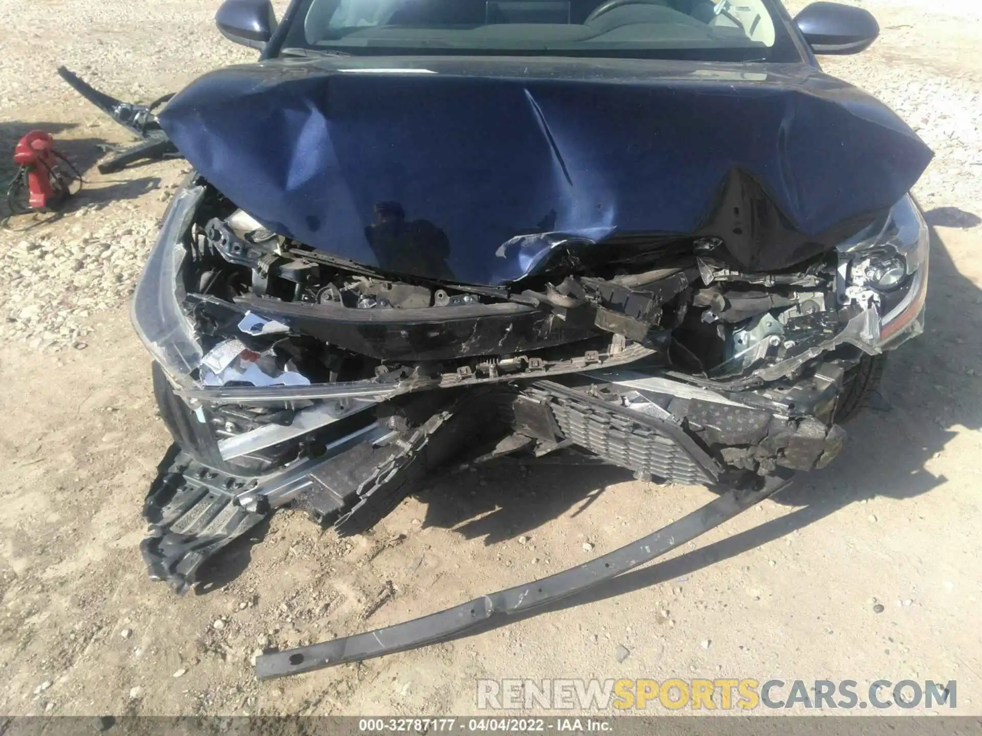 6 Photograph of a damaged car JTDEPMAE7MJ147337 TOYOTA COROLLA 2021