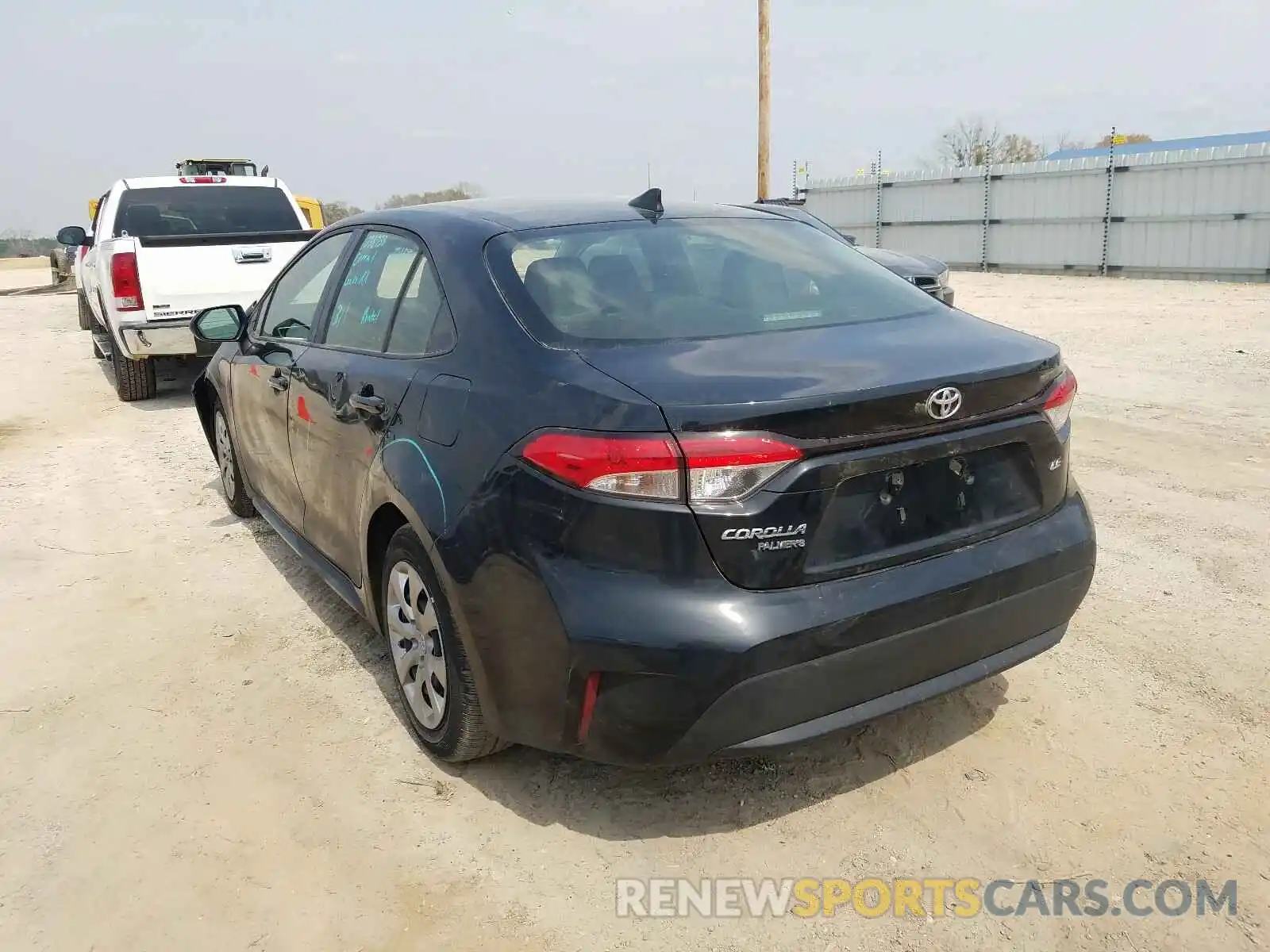 3 Photograph of a damaged car JTDEPMAE7MJ147581 TOYOTA COROLLA 2021