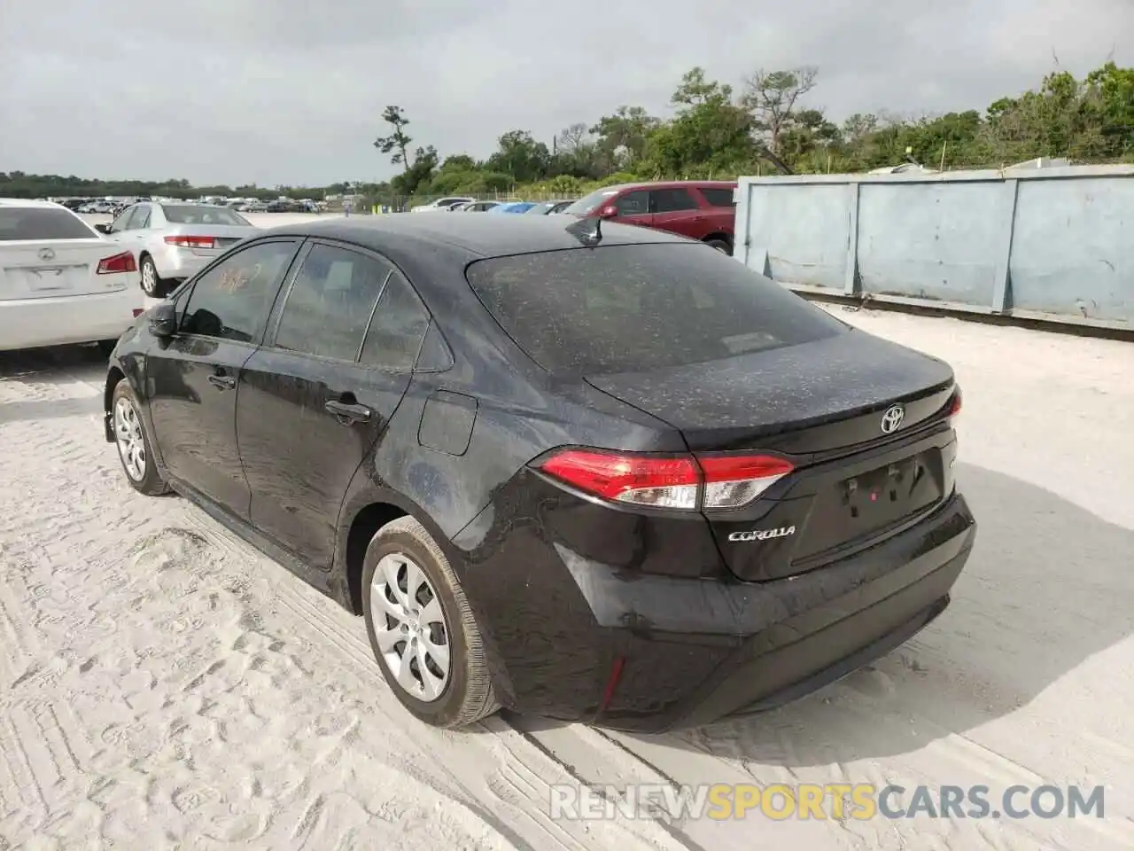 3 Photograph of a damaged car JTDEPMAE7MJ149346 TOYOTA COROLLA 2021