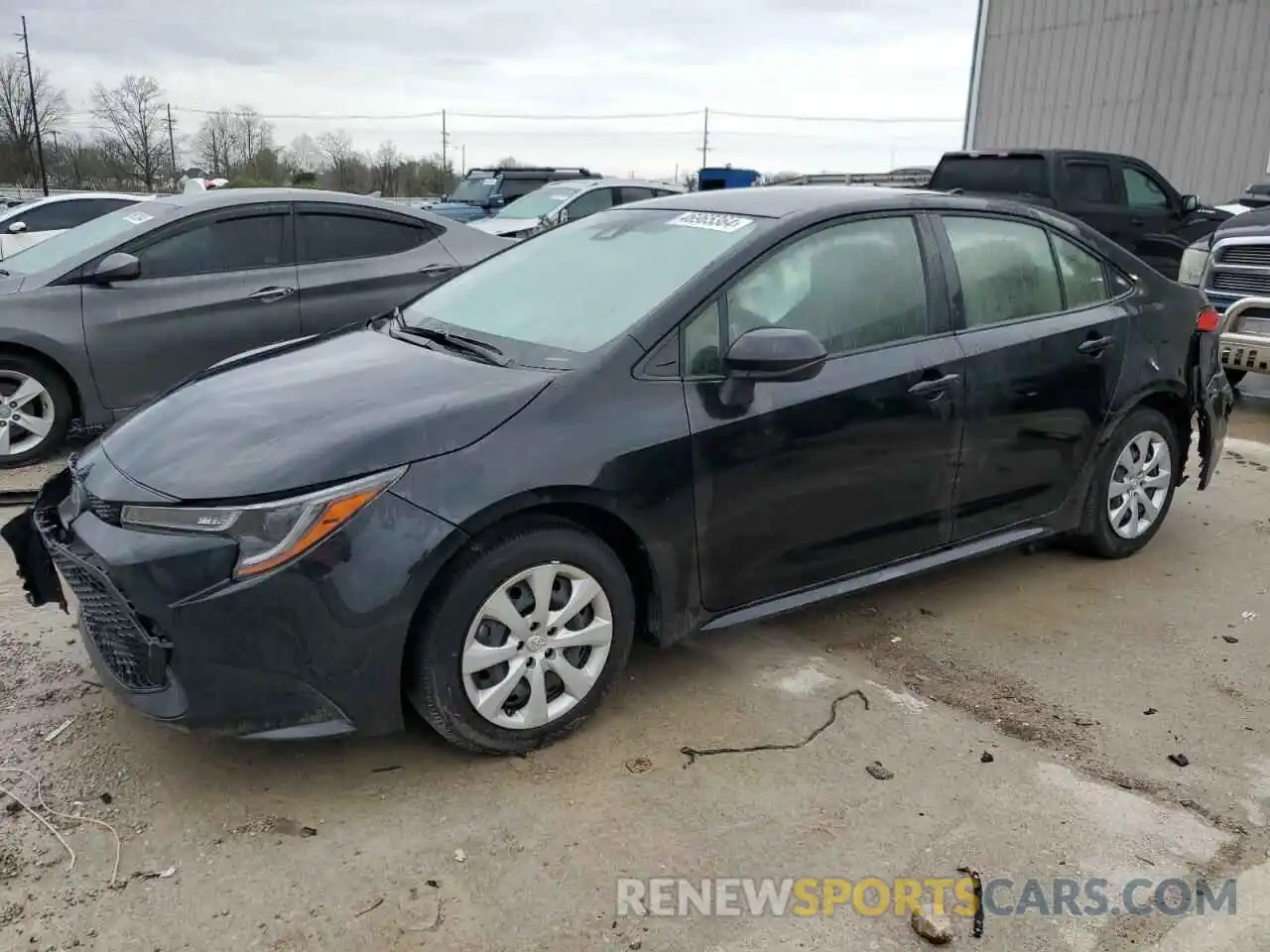 1 Photograph of a damaged car JTDEPMAE7MJ149847 TOYOTA COROLLA 2021