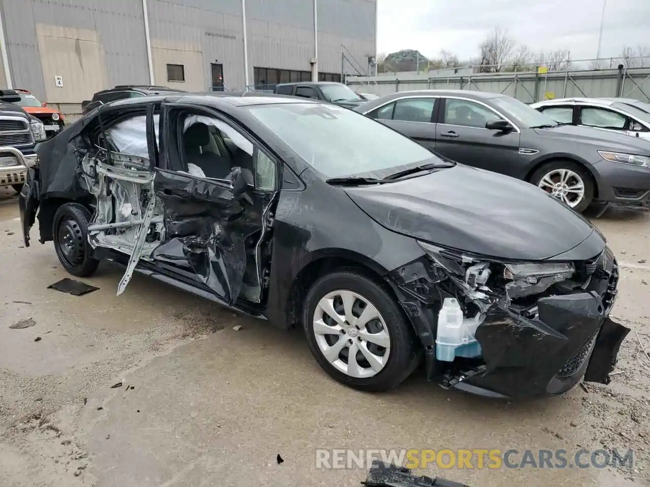 4 Photograph of a damaged car JTDEPMAE7MJ149847 TOYOTA COROLLA 2021