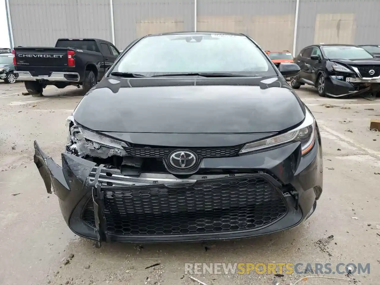 5 Photograph of a damaged car JTDEPMAE7MJ149847 TOYOTA COROLLA 2021