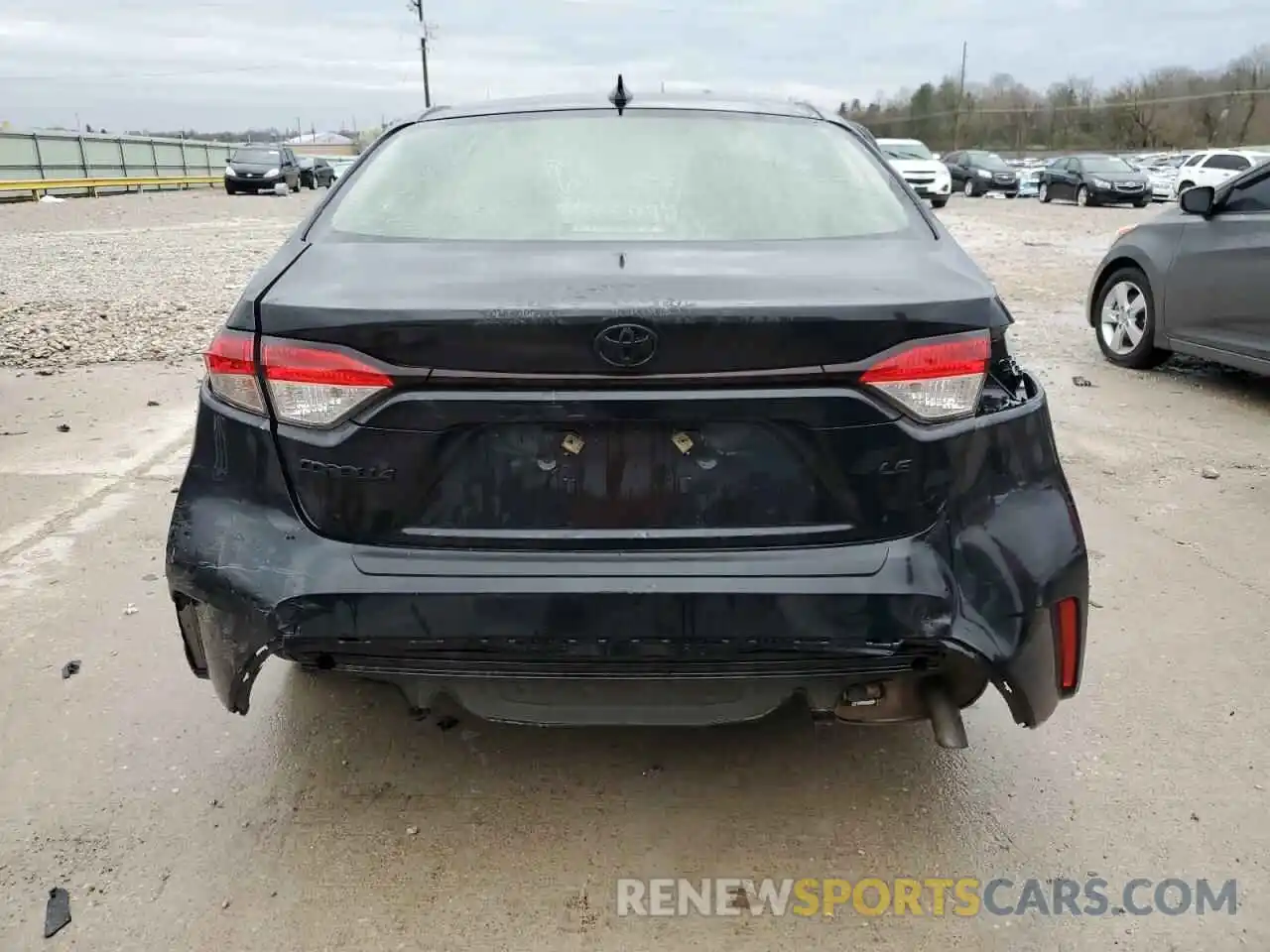 6 Photograph of a damaged car JTDEPMAE7MJ149847 TOYOTA COROLLA 2021