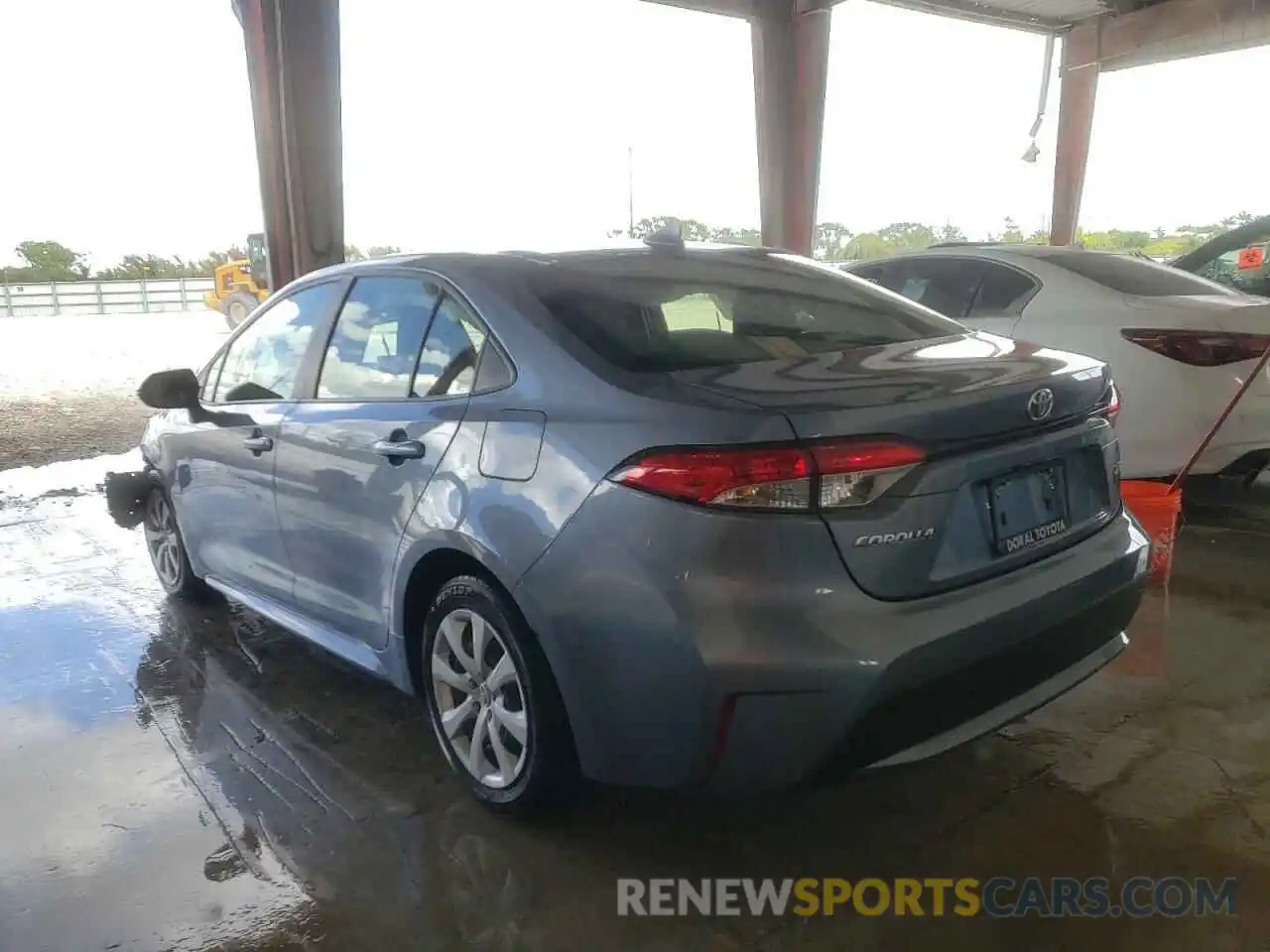 3 Photograph of a damaged car JTDEPMAE7MJ152859 TOYOTA COROLLA 2021