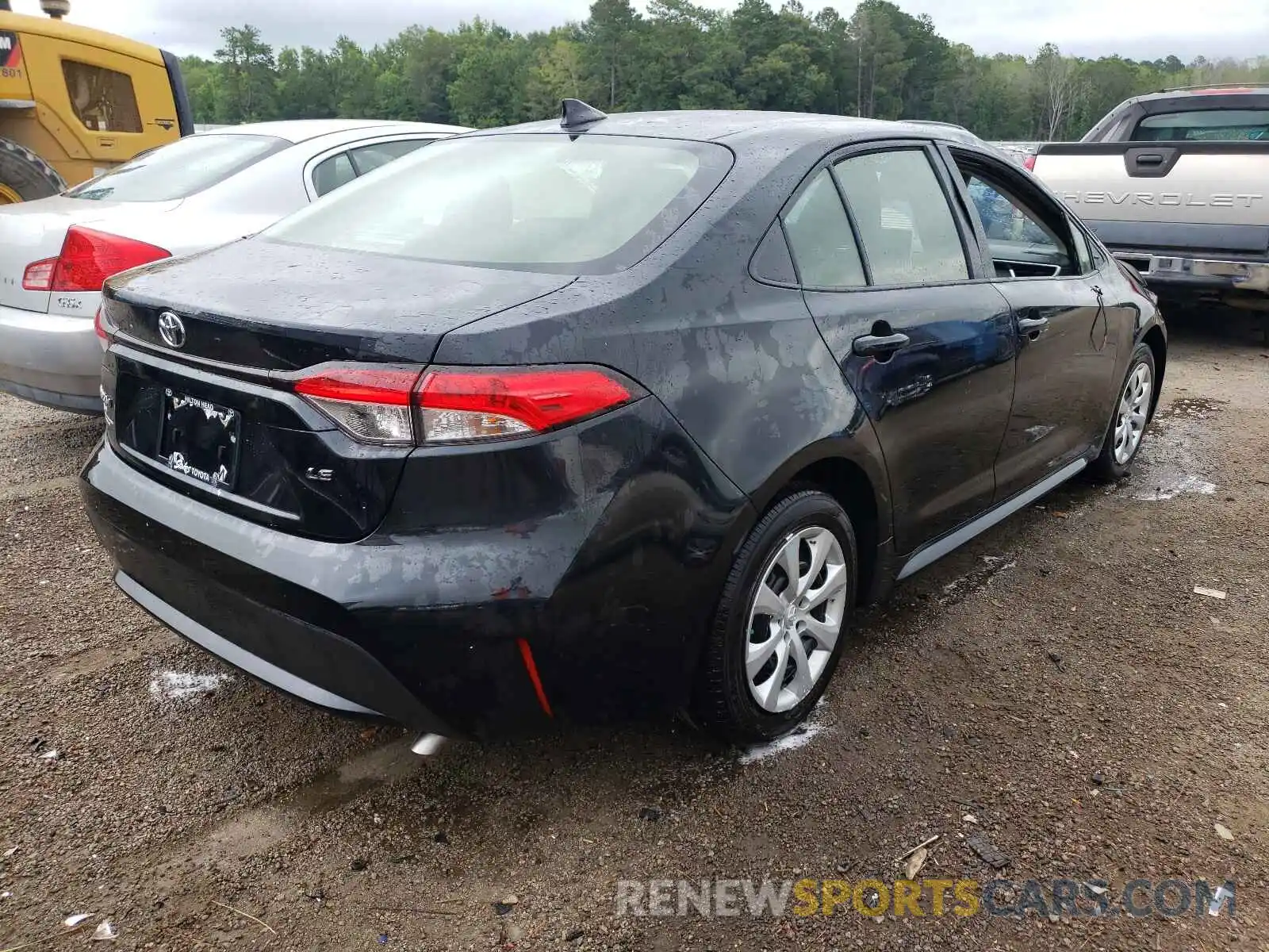 4 Photograph of a damaged car JTDEPMAE7MJ156023 TOYOTA COROLLA 2021