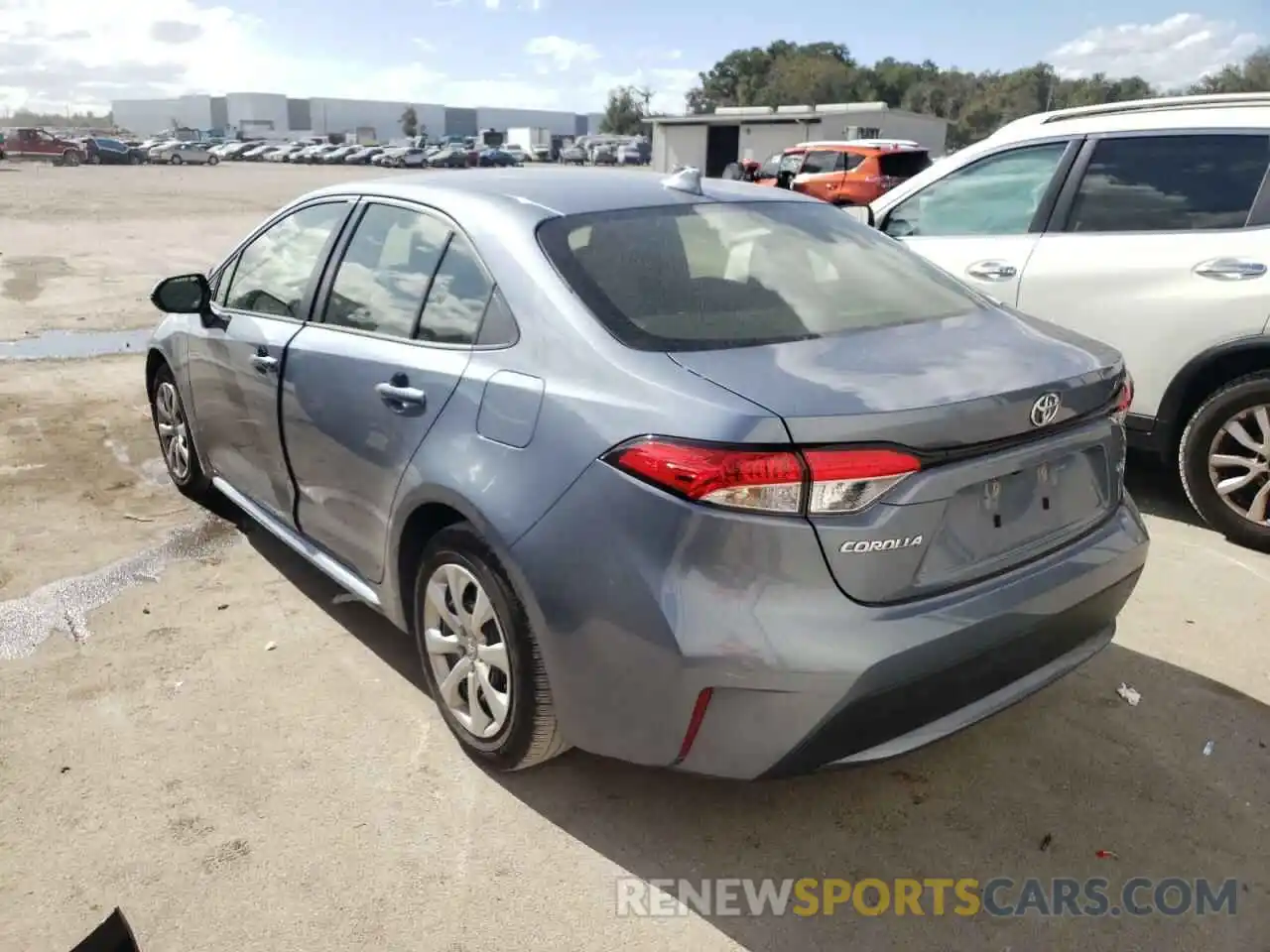 3 Photograph of a damaged car JTDEPMAE7MJ156345 TOYOTA COROLLA 2021