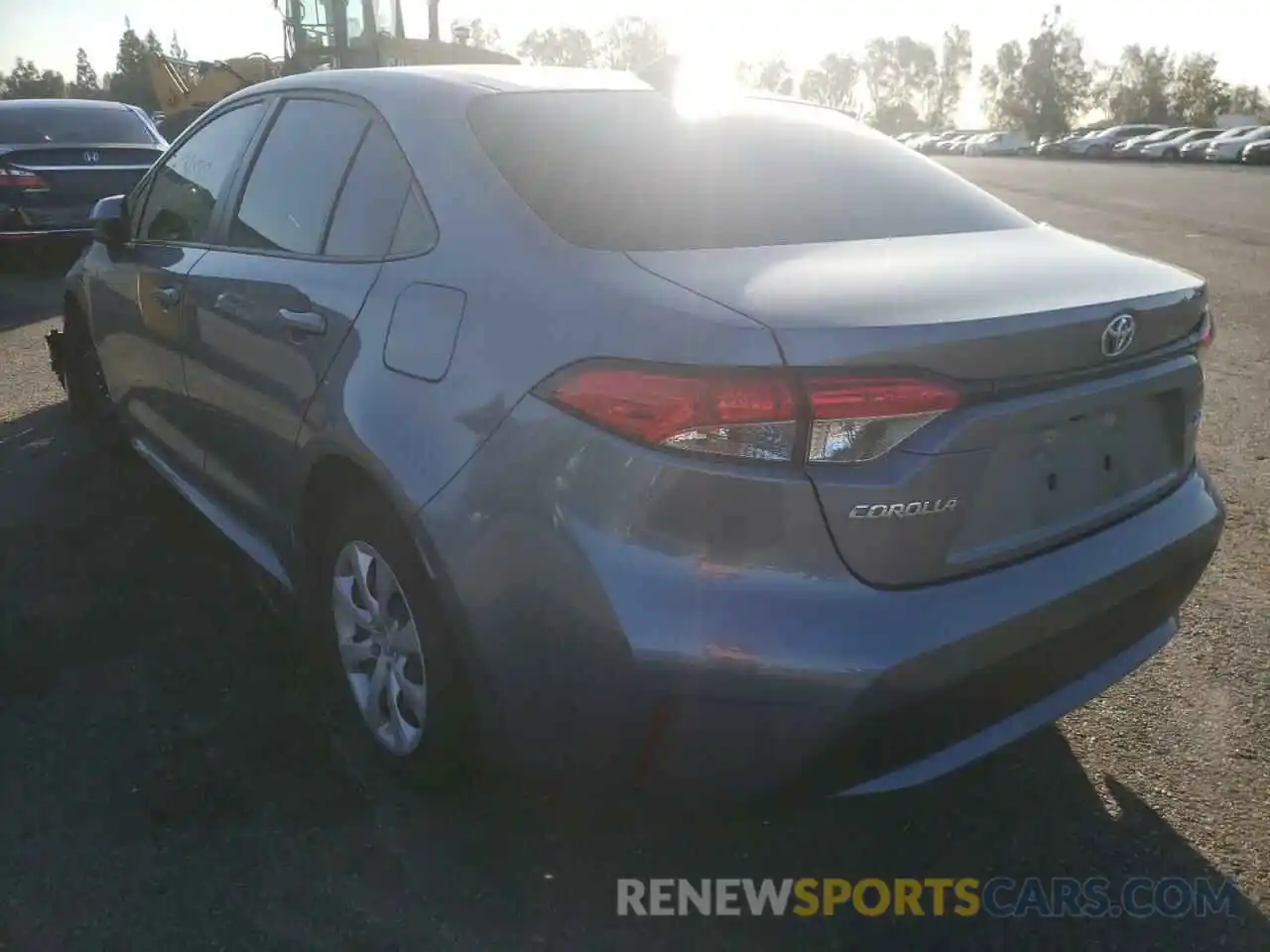 3 Photograph of a damaged car JTDEPMAE7MJ158497 TOYOTA COROLLA 2021