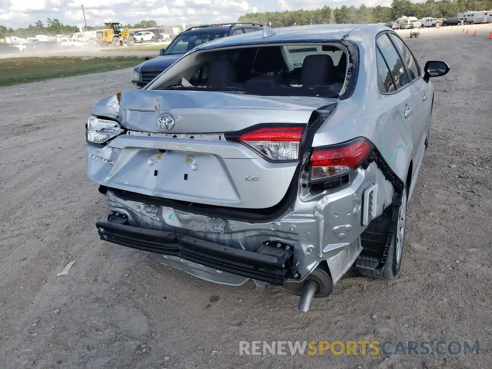 9 Photograph of a damaged car JTDEPMAE7MJ158872 TOYOTA COROLLA 2021