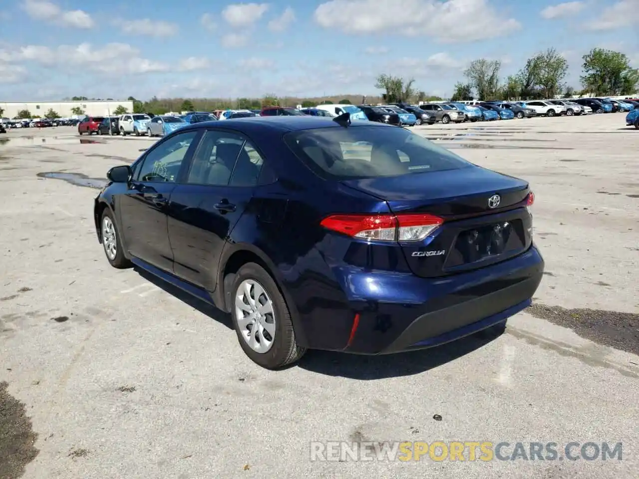 3 Photograph of a damaged car JTDEPMAE7MJ159441 TOYOTA COROLLA 2021