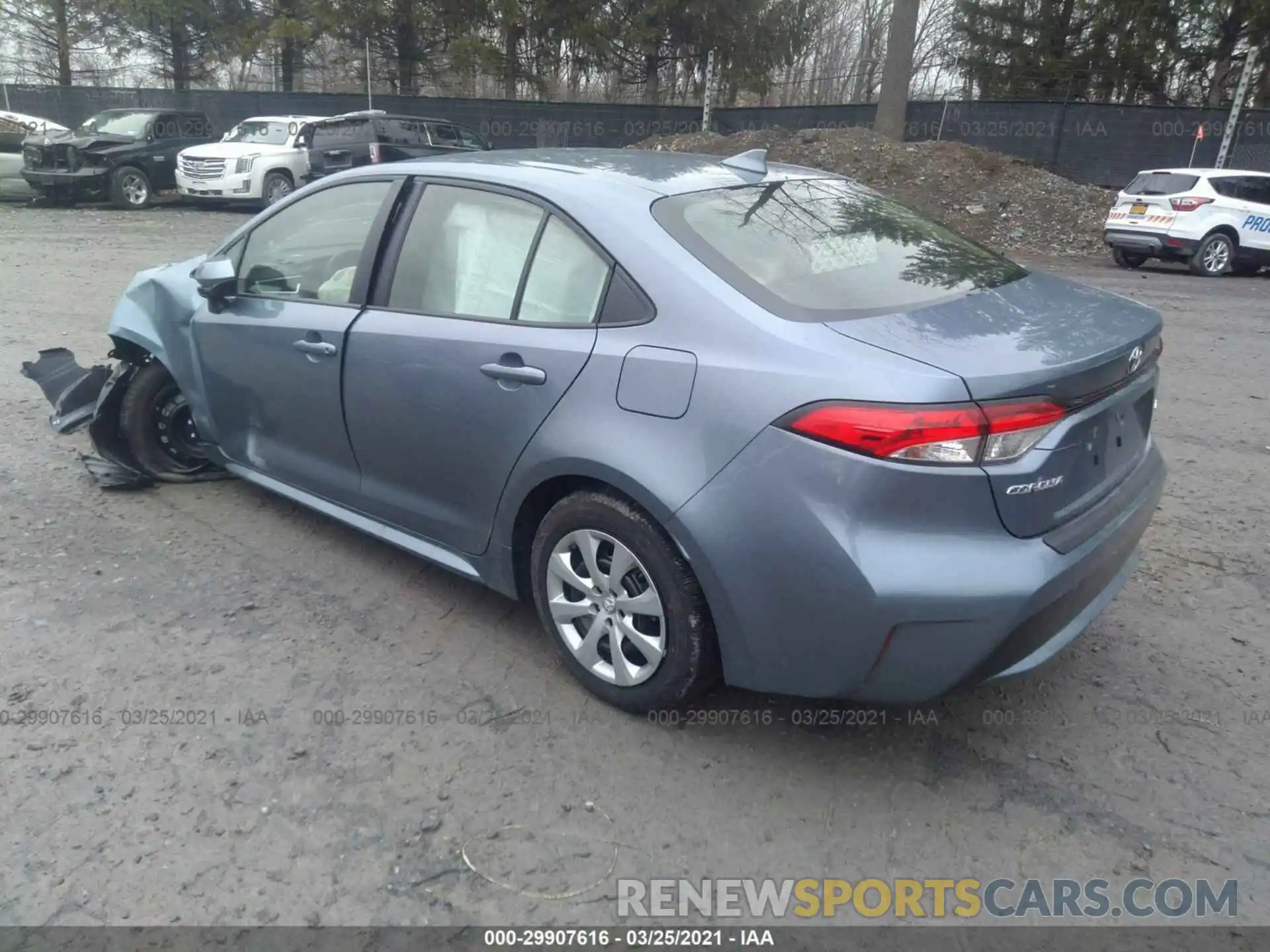 3 Photograph of a damaged car JTDEPMAE7MJ159567 TOYOTA COROLLA 2021