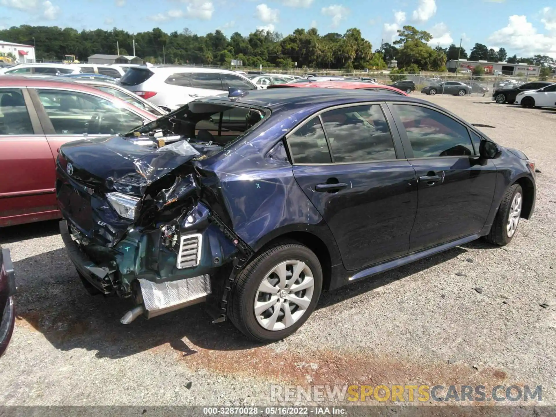 4 Photograph of a damaged car JTDEPMAE7MJ161108 TOYOTA COROLLA 2021