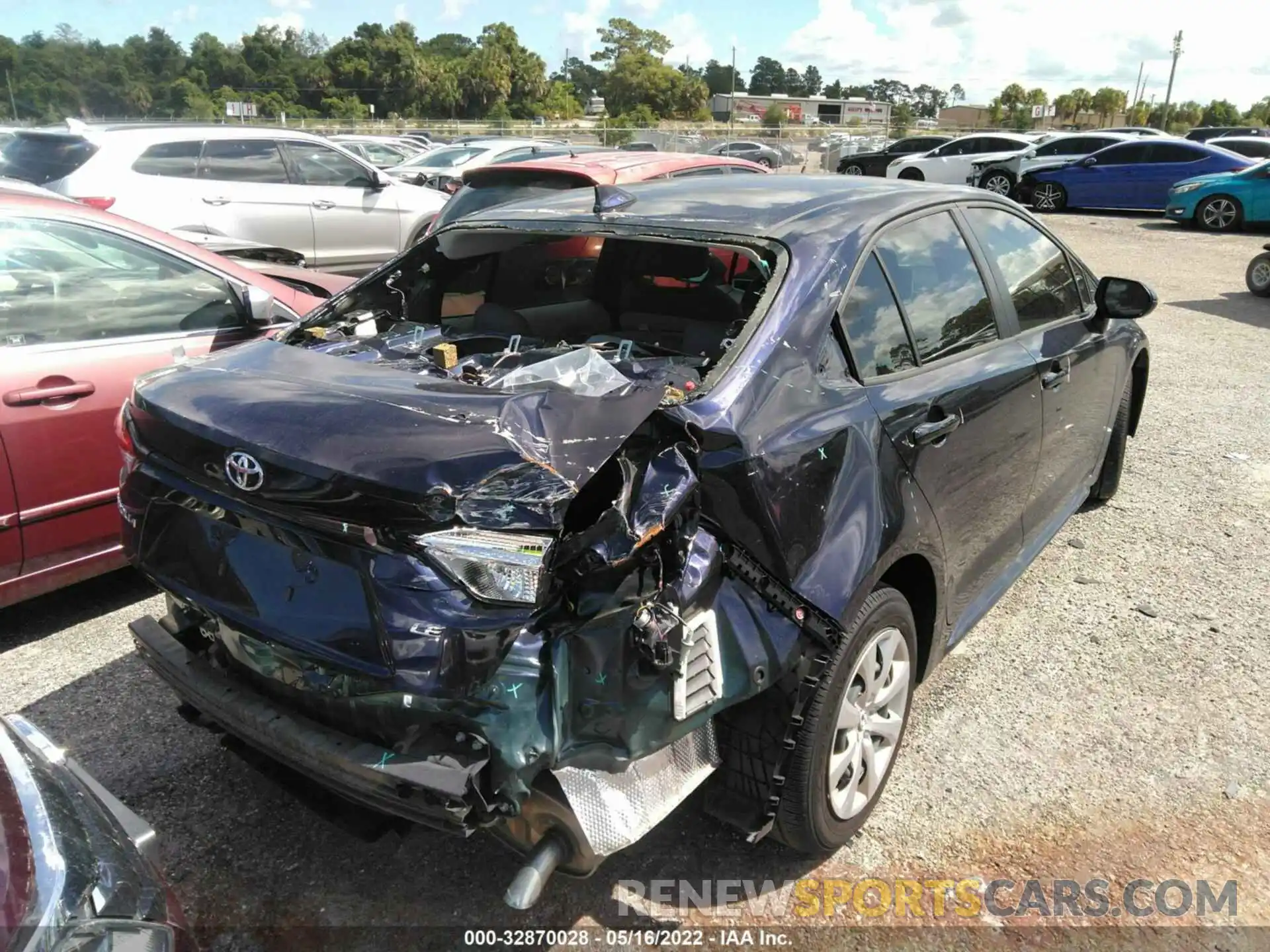 6 Photograph of a damaged car JTDEPMAE7MJ161108 TOYOTA COROLLA 2021