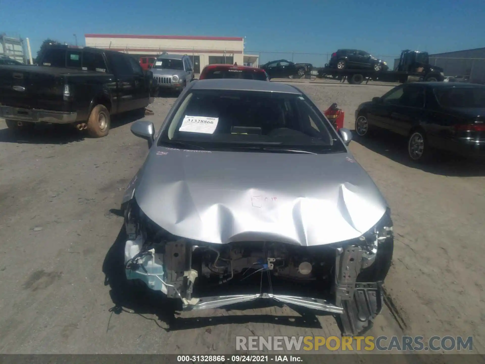 6 Photograph of a damaged car JTDEPMAE7MJ161450 TOYOTA COROLLA 2021