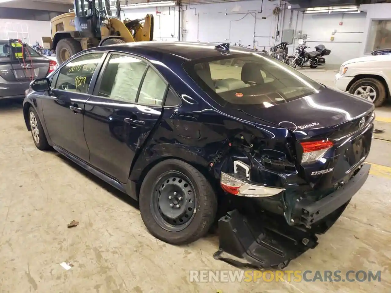 3 Photograph of a damaged car JTDEPMAE7MJ164283 TOYOTA COROLLA 2021