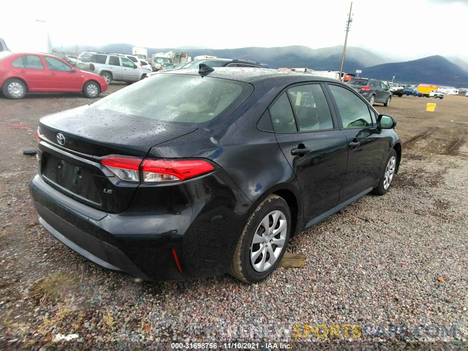 4 Photograph of a damaged car JTDEPMAE7MJ164820 TOYOTA COROLLA 2021