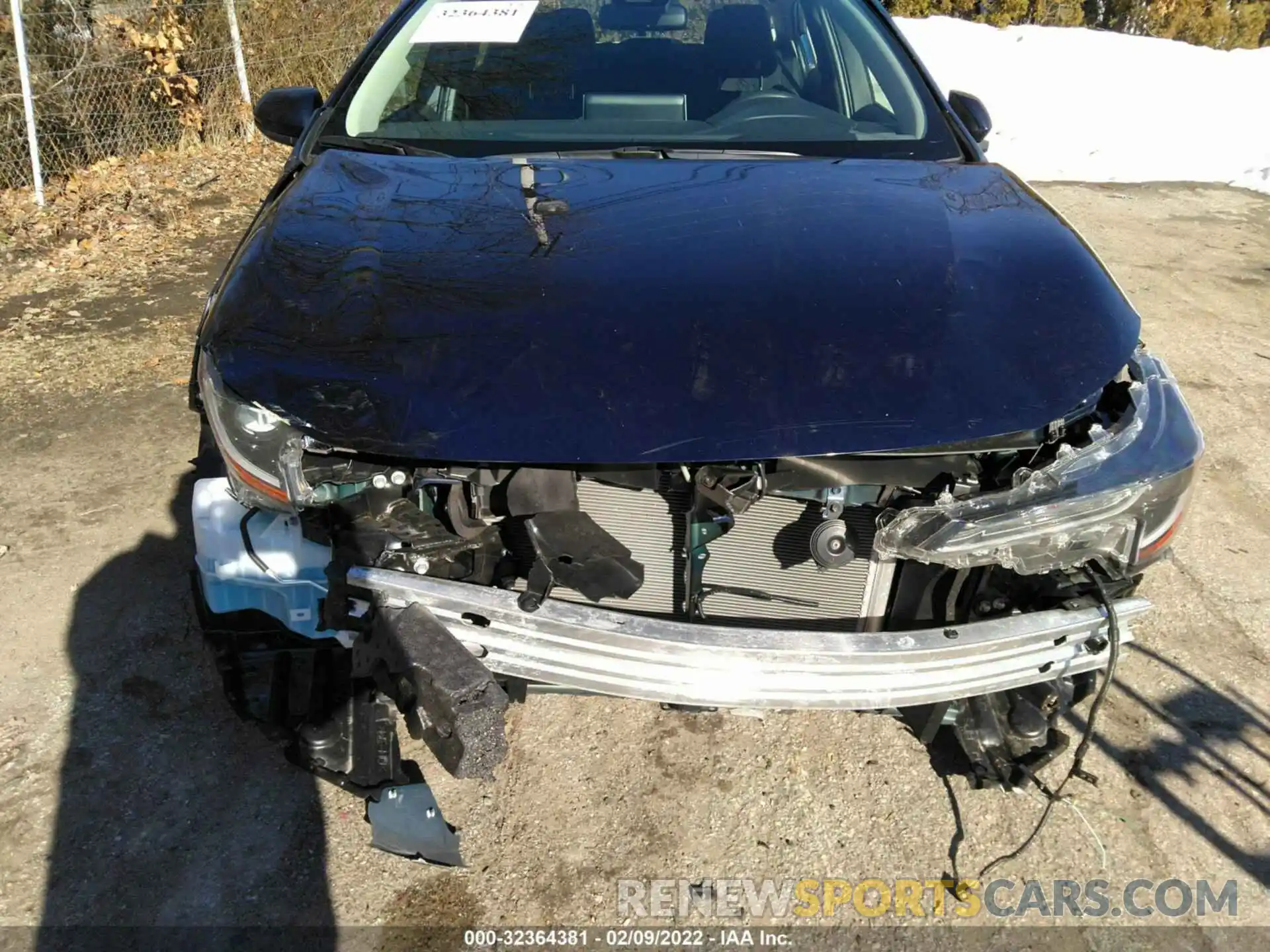 6 Photograph of a damaged car JTDEPMAE7MJ167152 TOYOTA COROLLA 2021