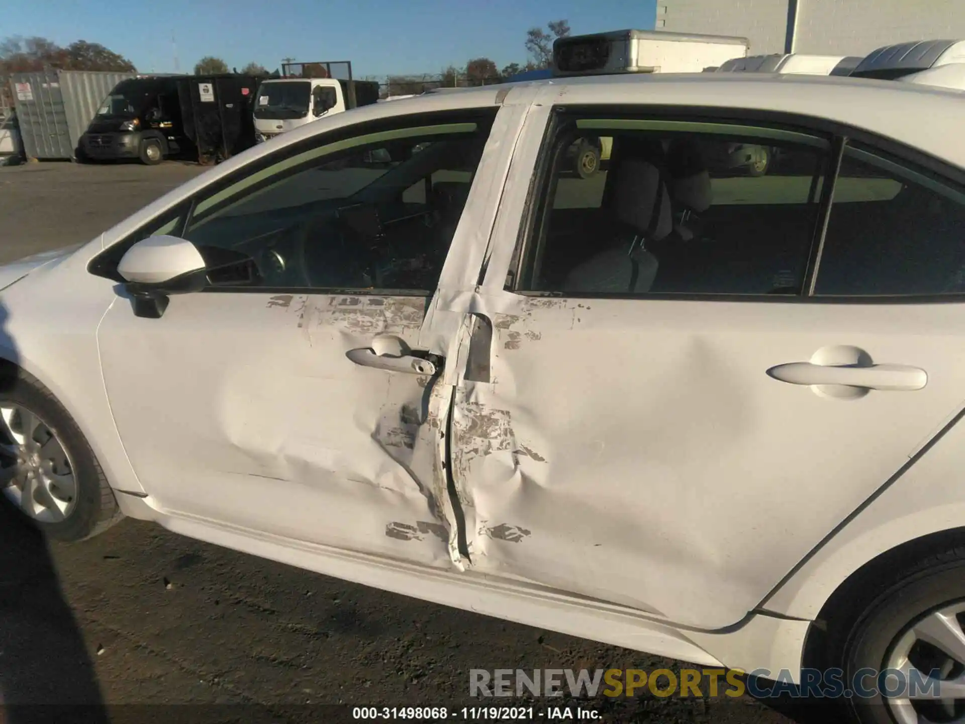 6 Photograph of a damaged car JTDEPMAE7MJ169161 TOYOTA COROLLA 2021