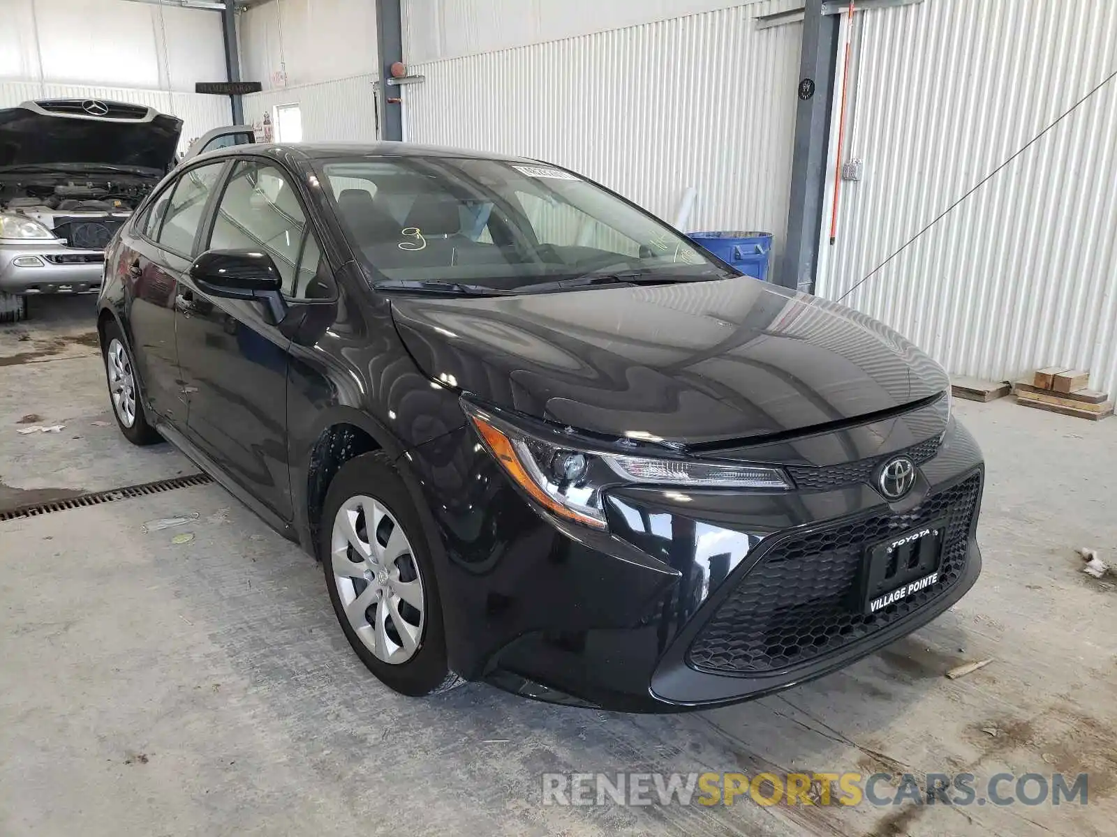 1 Photograph of a damaged car JTDEPMAE7MJ171038 TOYOTA COROLLA 2021