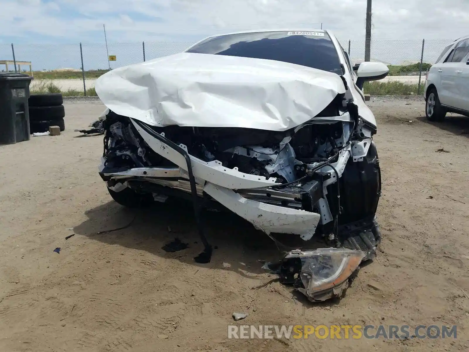 9 Photograph of a damaged car JTDEPMAE7MJ171847 TOYOTA COROLLA 2021