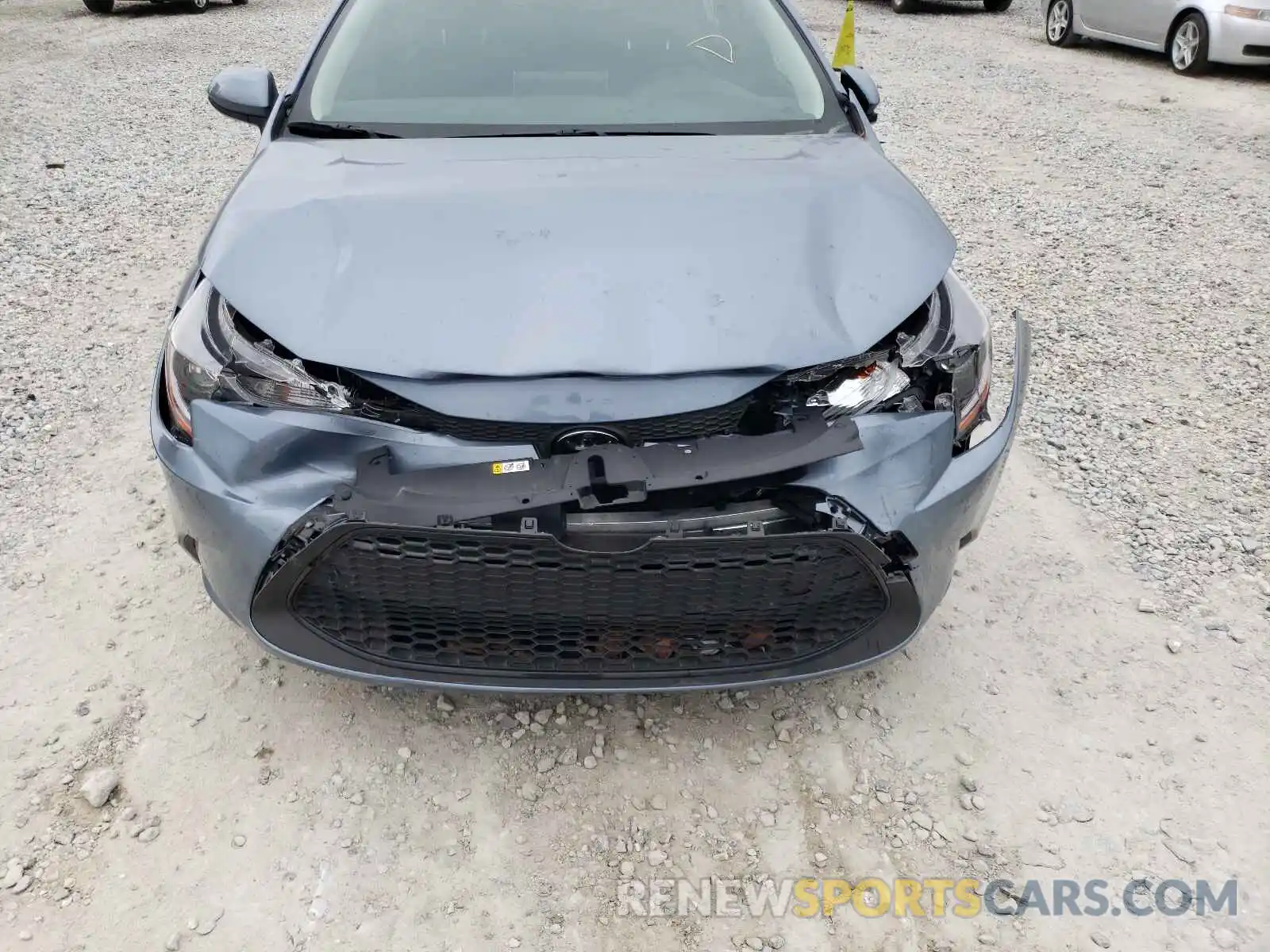 9 Photograph of a damaged car JTDEPMAE7MJ172822 TOYOTA COROLLA 2021