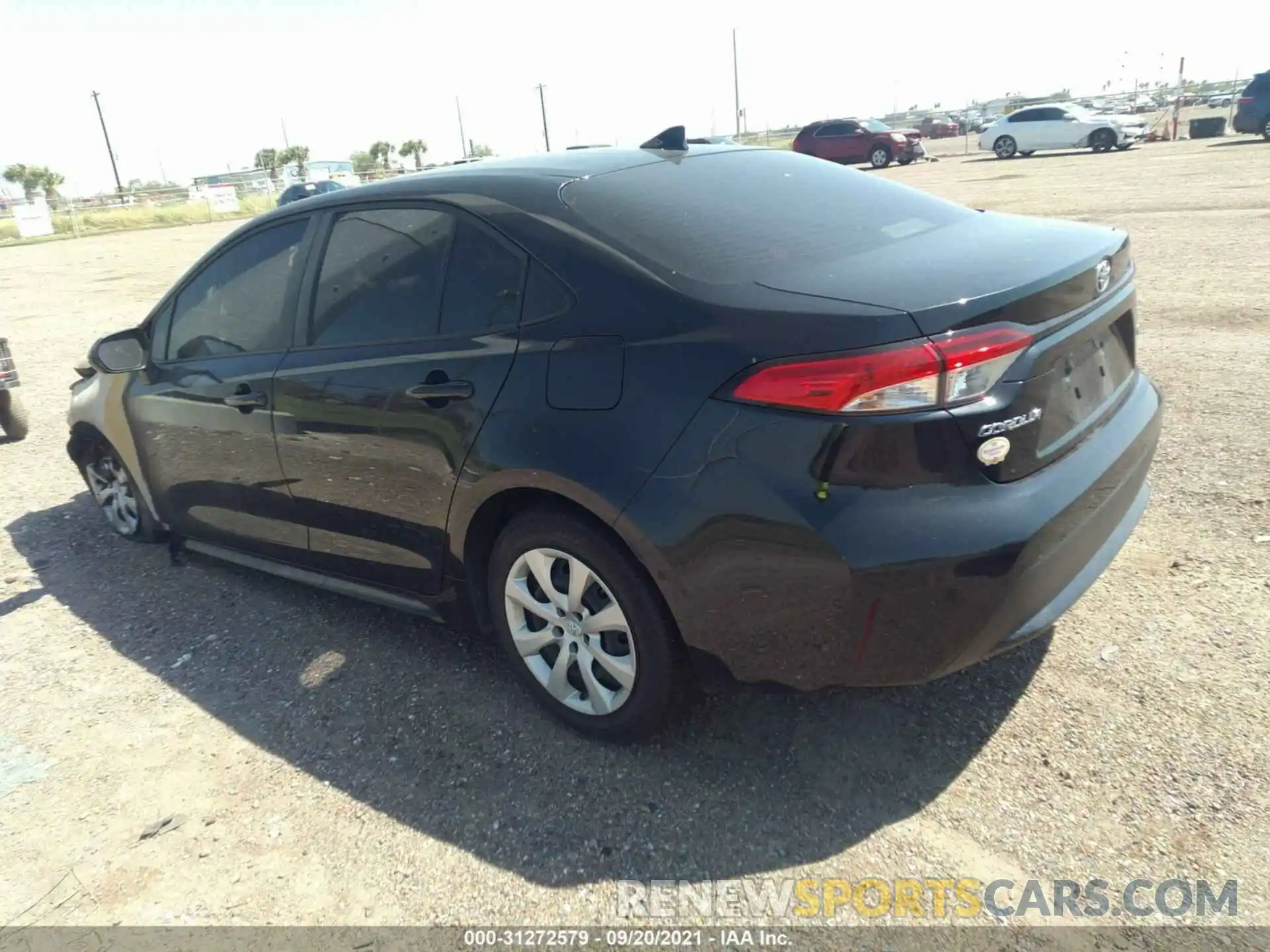 3 Photograph of a damaged car JTDEPMAE7MJ178202 TOYOTA COROLLA 2021