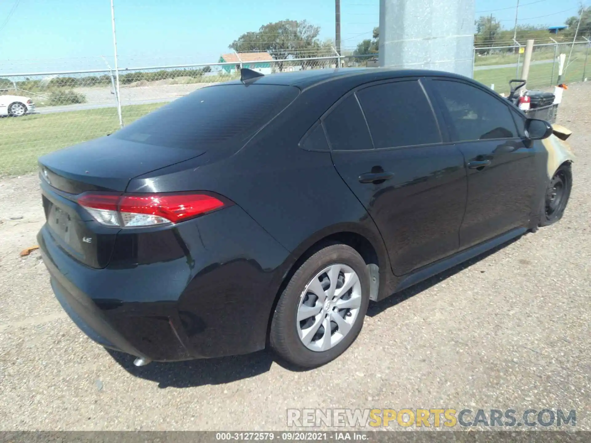 4 Photograph of a damaged car JTDEPMAE7MJ178202 TOYOTA COROLLA 2021